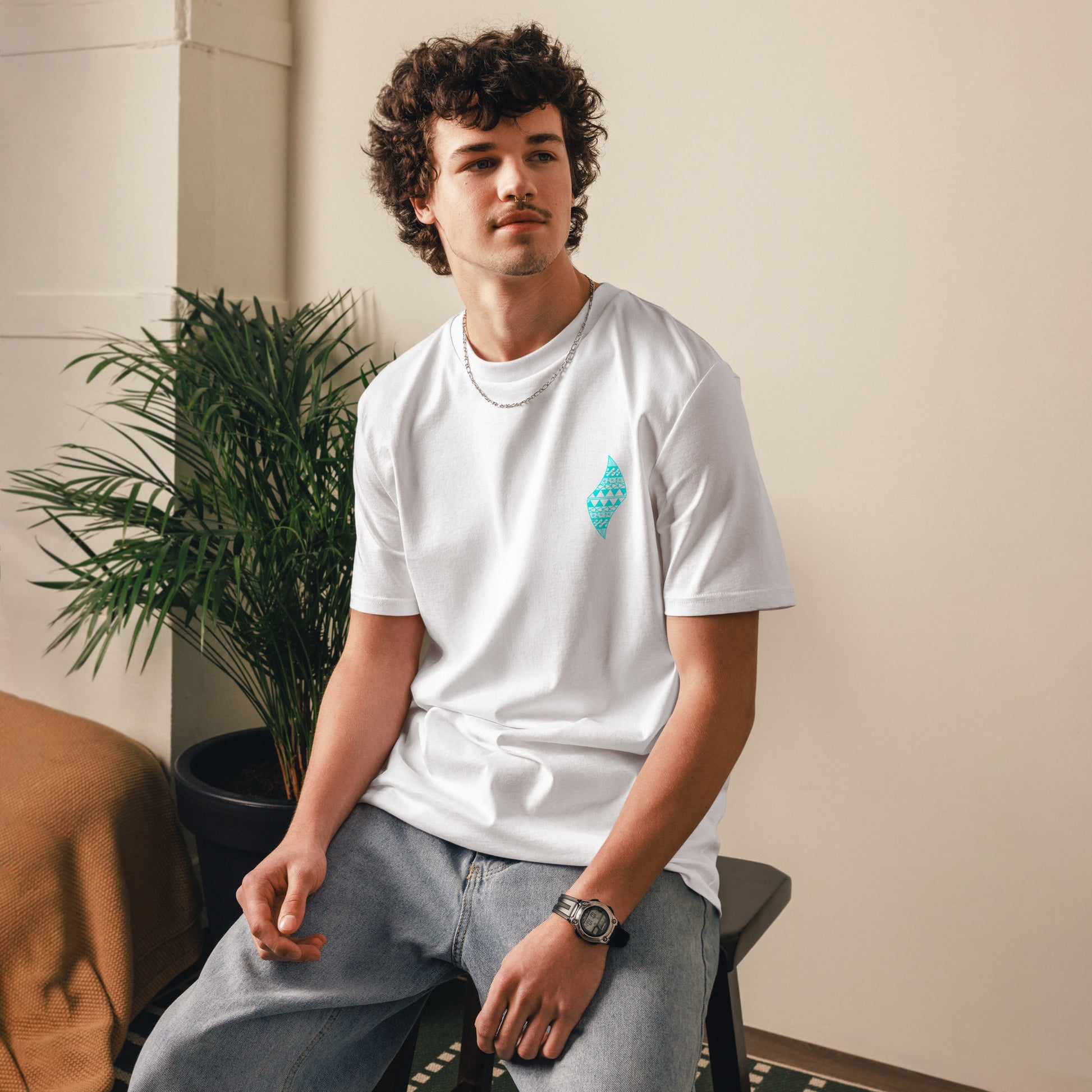 Pa'akai & Kukui Logo - Unisex organic cotton t-shirt T-shirt Pa'akai & Kukui White S