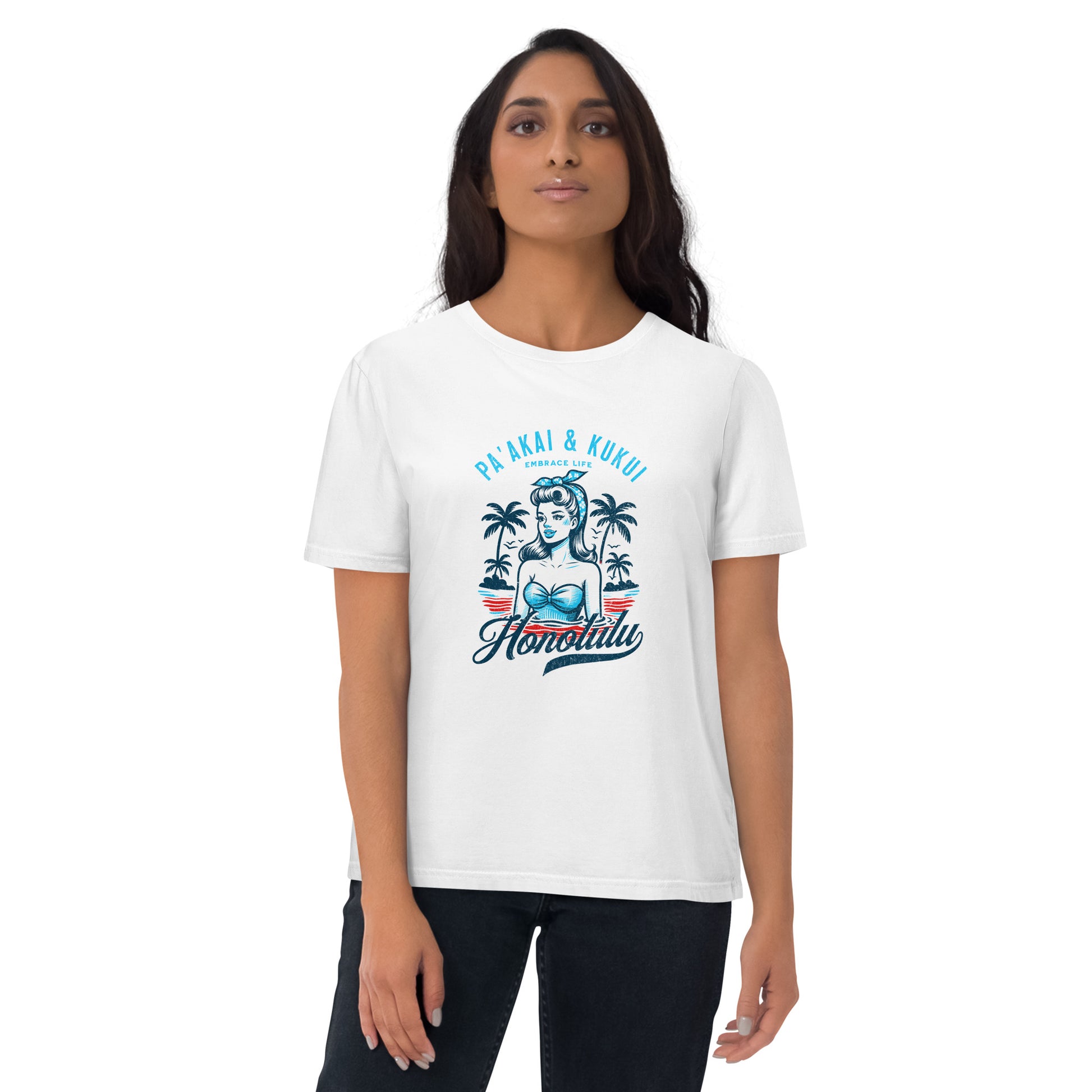 Honolulu Tee T-shirt Pa'akai & Kukui