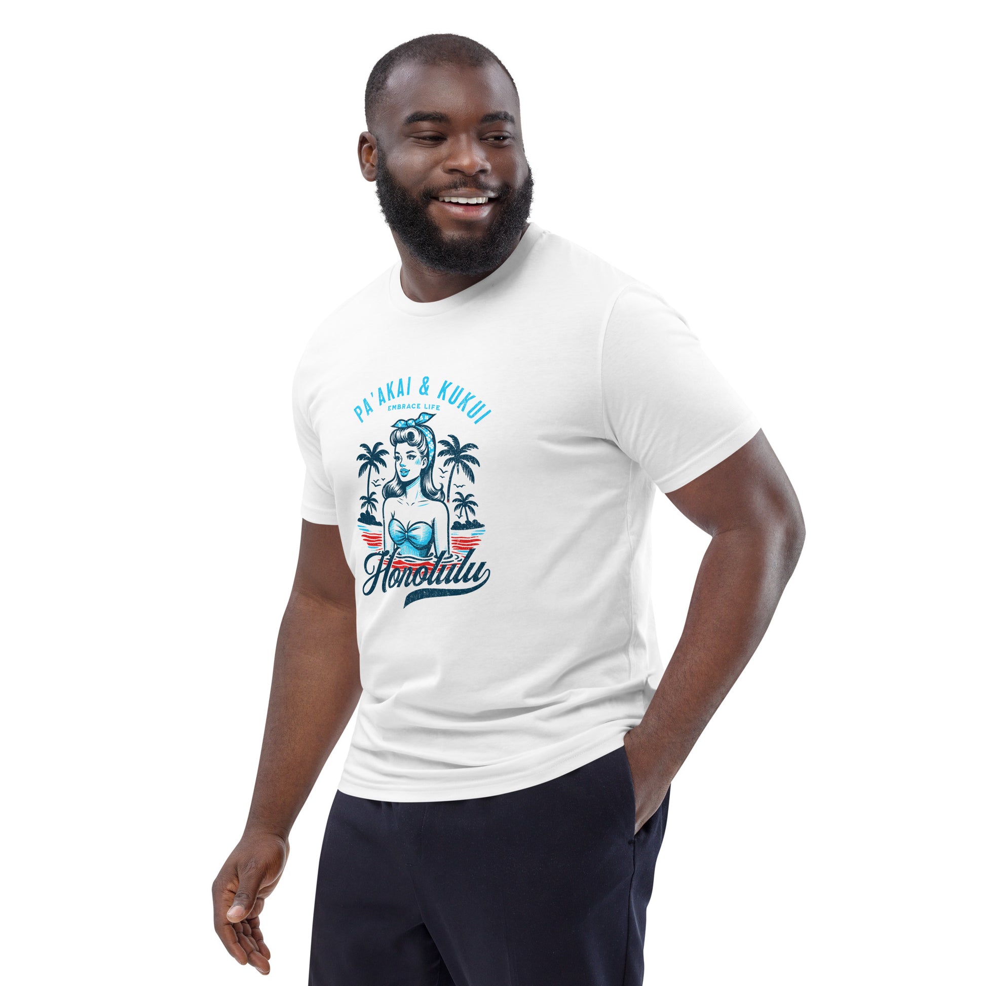 Honolulu Tee T-shirt Pa'akai & Kukui