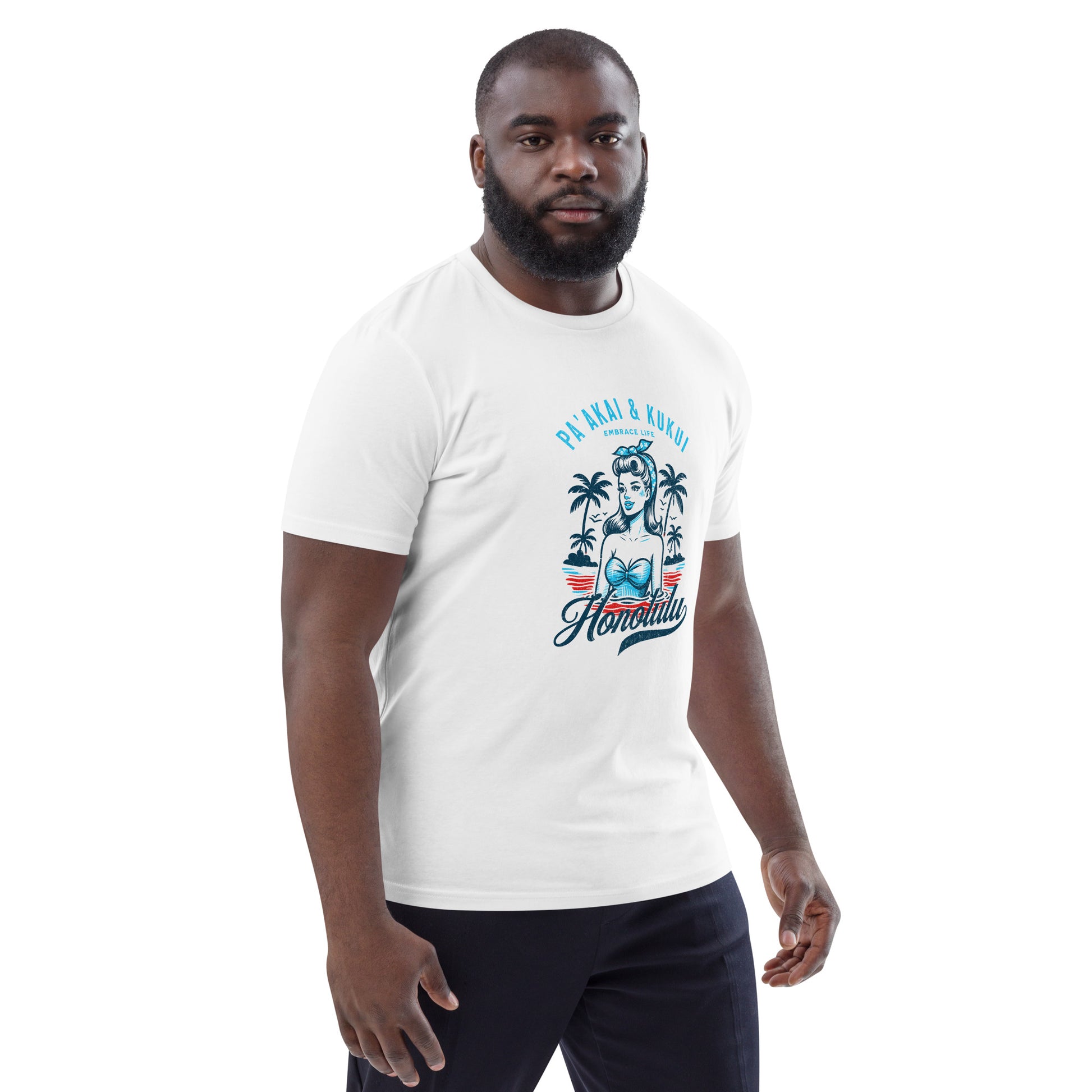Honolulu Tee T-shirt Pa'akai & Kukui
