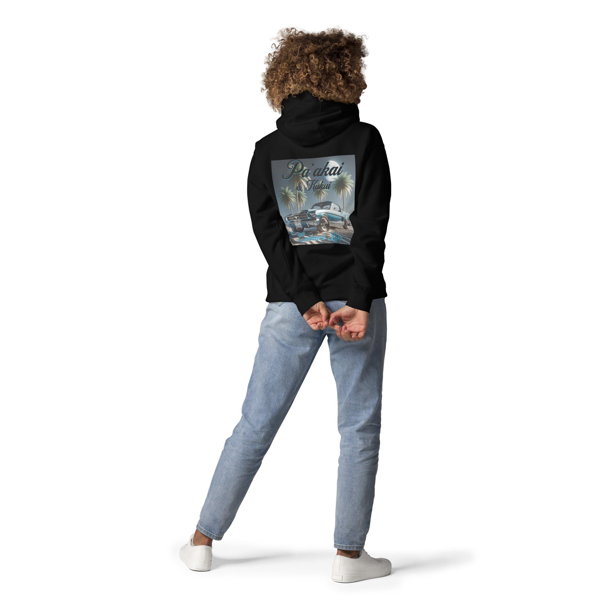 Mustang Hoodie Pullover Hoodie Pa'akai & Kukui