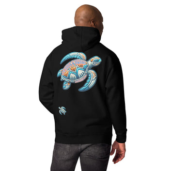 Tribal Sea Turtle Unisex Hoodie