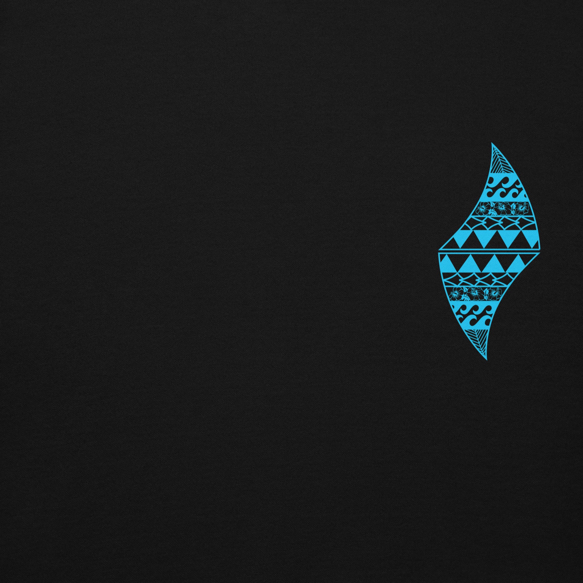 Blue Sea Turtle Hoodie Pullover Hoodie Pa'akai & Kukui