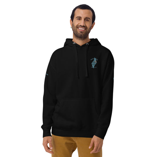 Kai pi'i Hoodie Pullover Hoodie Pa'akai & Kukui Black S