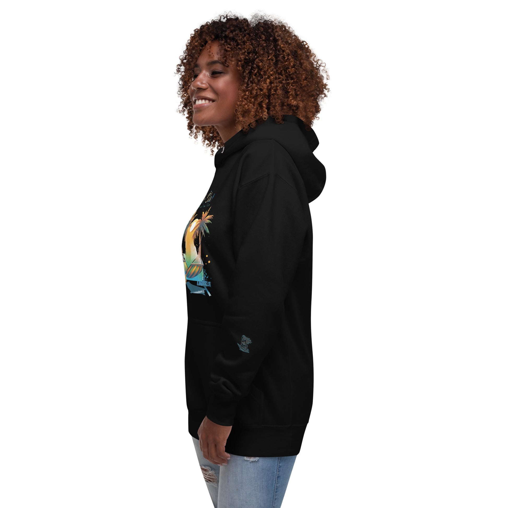 Beach Life Hoodie Pullover Hoodie Pa'akai & Kukui