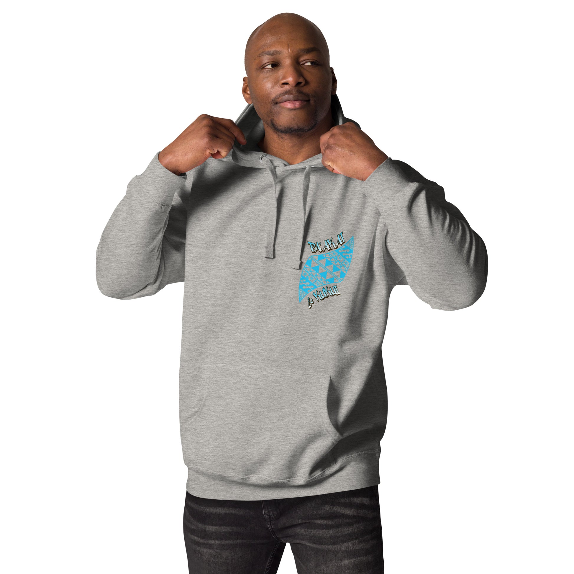 Tribal Sea Turtle Unisex Hoodie Pullover Hoodie Pa'akai & Kukui Carbon Grey S