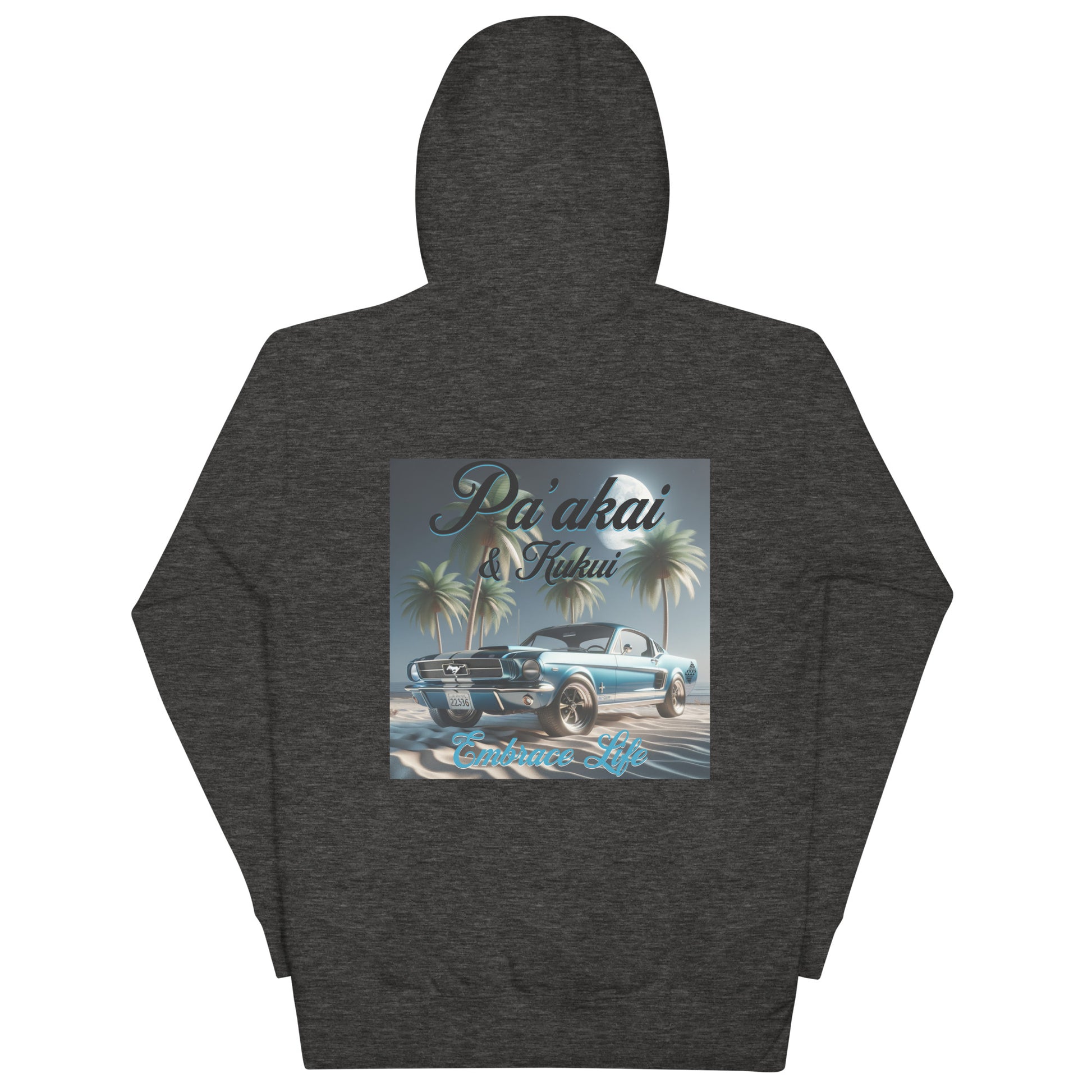 Mustang Hoodie Pullover Hoodie Pa'akai & Kukui
