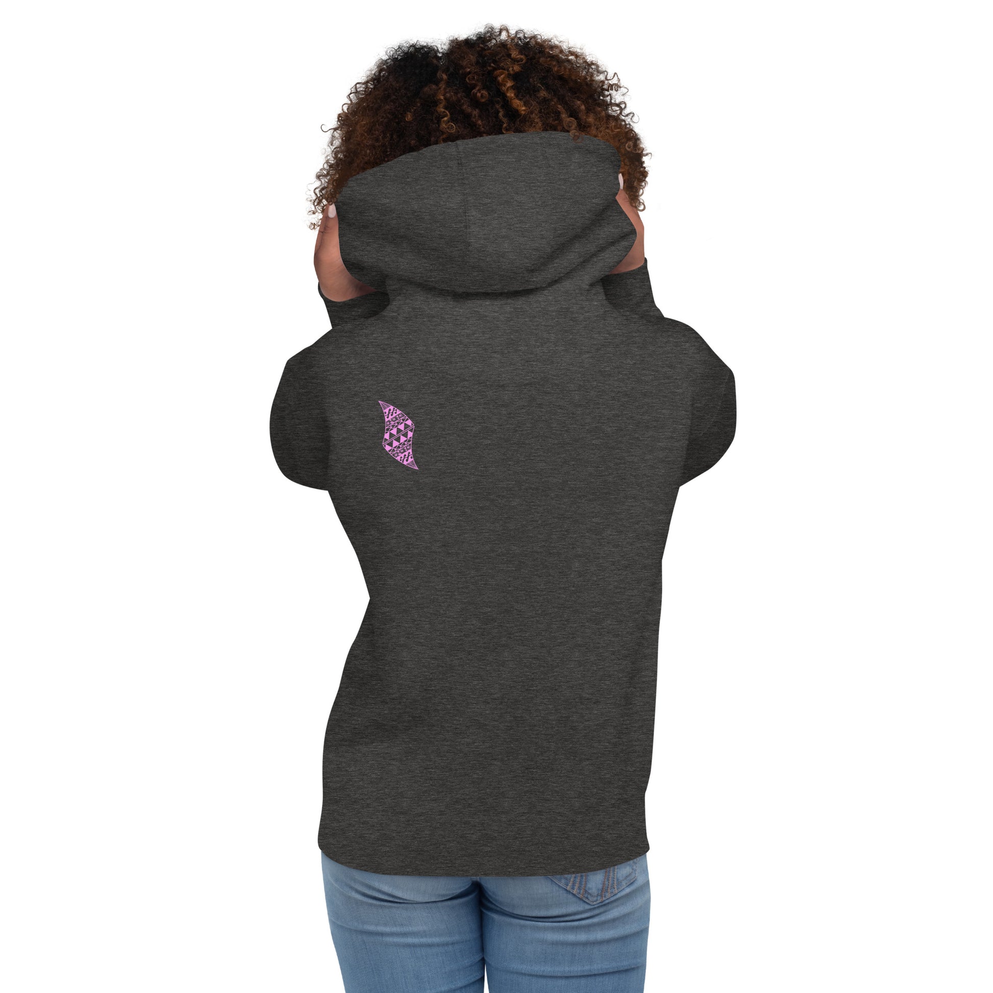 Ho'ōla (To Give Life, To Heal, To Revive) Women's Hoodie Pullover Hoodie Pa'akai & Kukui