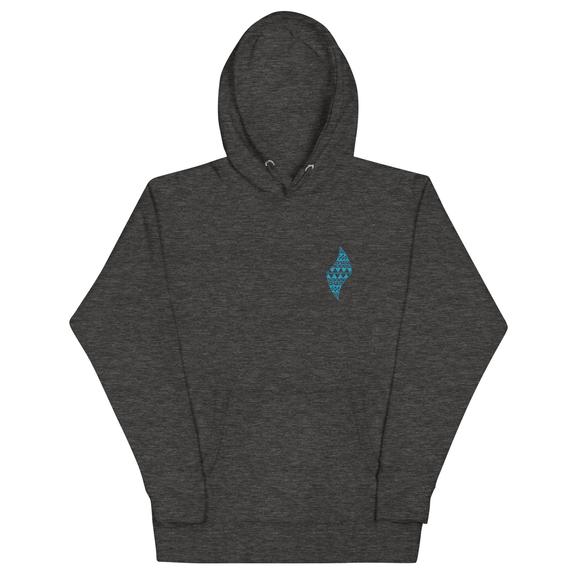 Mustang Hoodie Pullover Hoodie Pa'akai & Kukui Charcoal Heather S