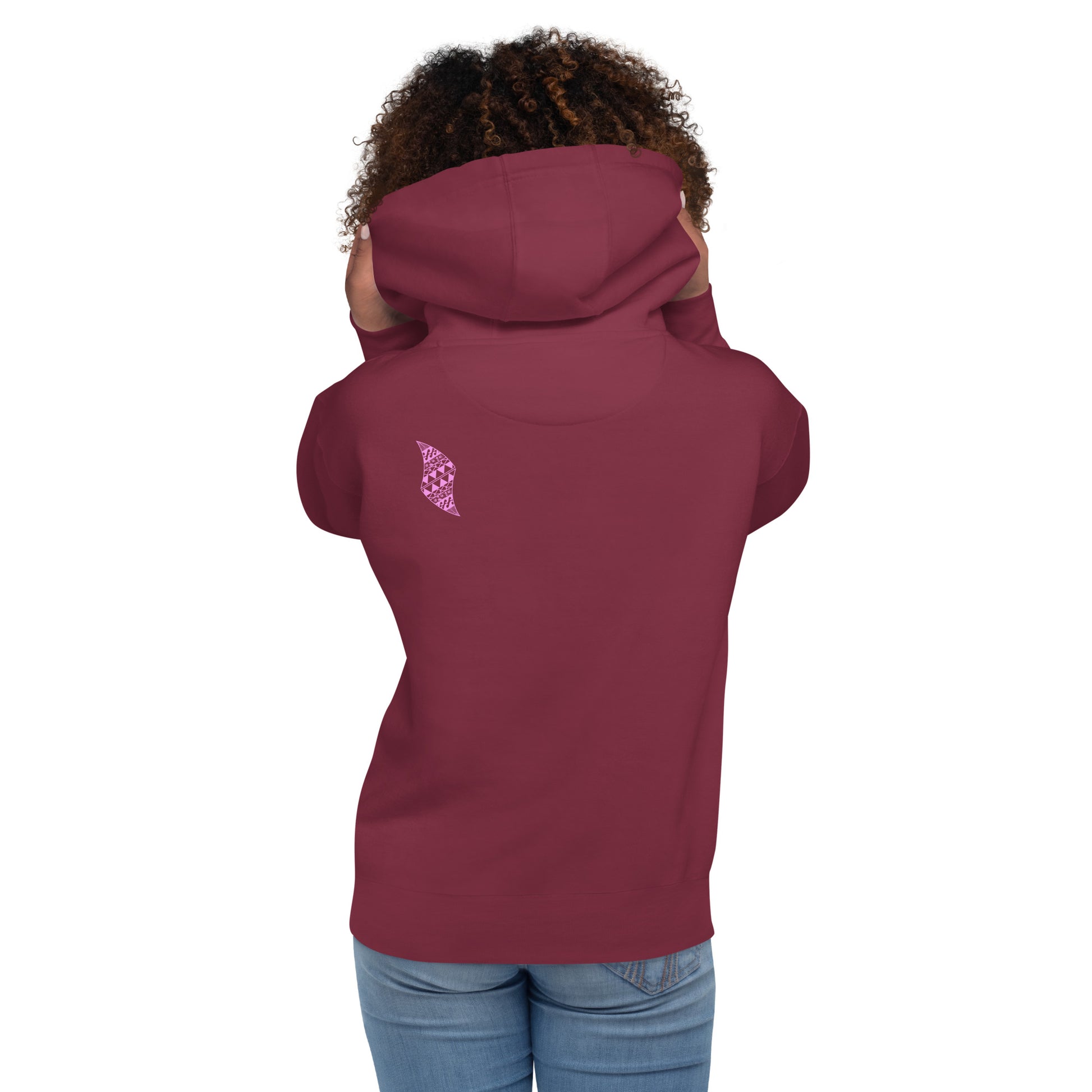 Ho'ōla (To Give Life, To Heal, To Revive) Women's Hoodie Pullover Hoodie Pa'akai & Kukui