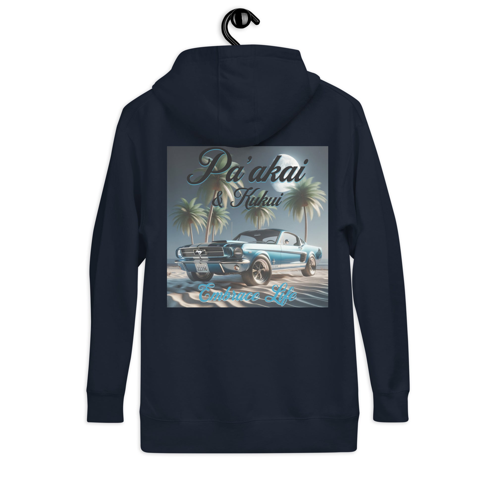 Mustang Hoodie Pullover Hoodie Pa'akai & Kukui