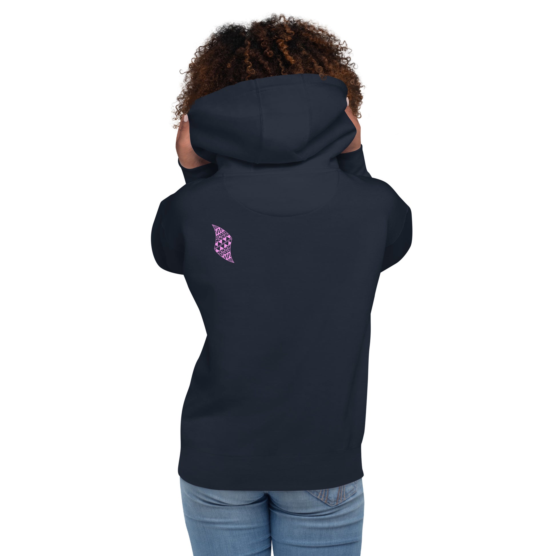Ho'ōla (To Give Life, To Heal, To Revive) Women's Hoodie Pullover Hoodie Pa'akai & Kukui