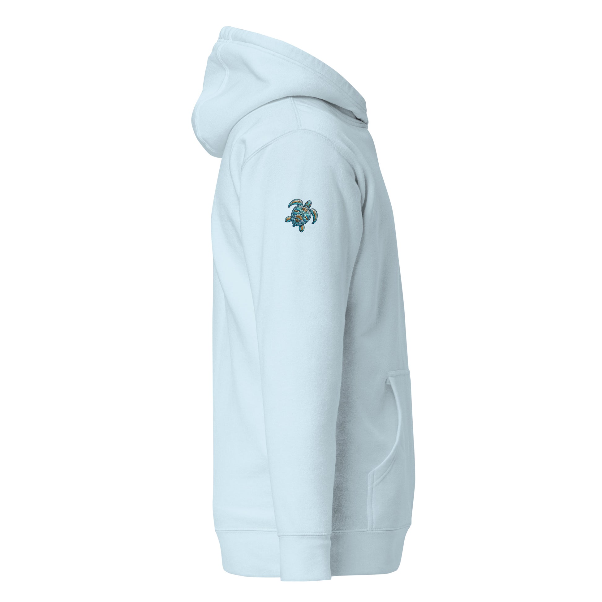 Japanese Cherry Blossom Premium Pullover Hoodie — Hawaiian Streetwear Floral Design Pullover Hoodie Pa'akai & Kukui