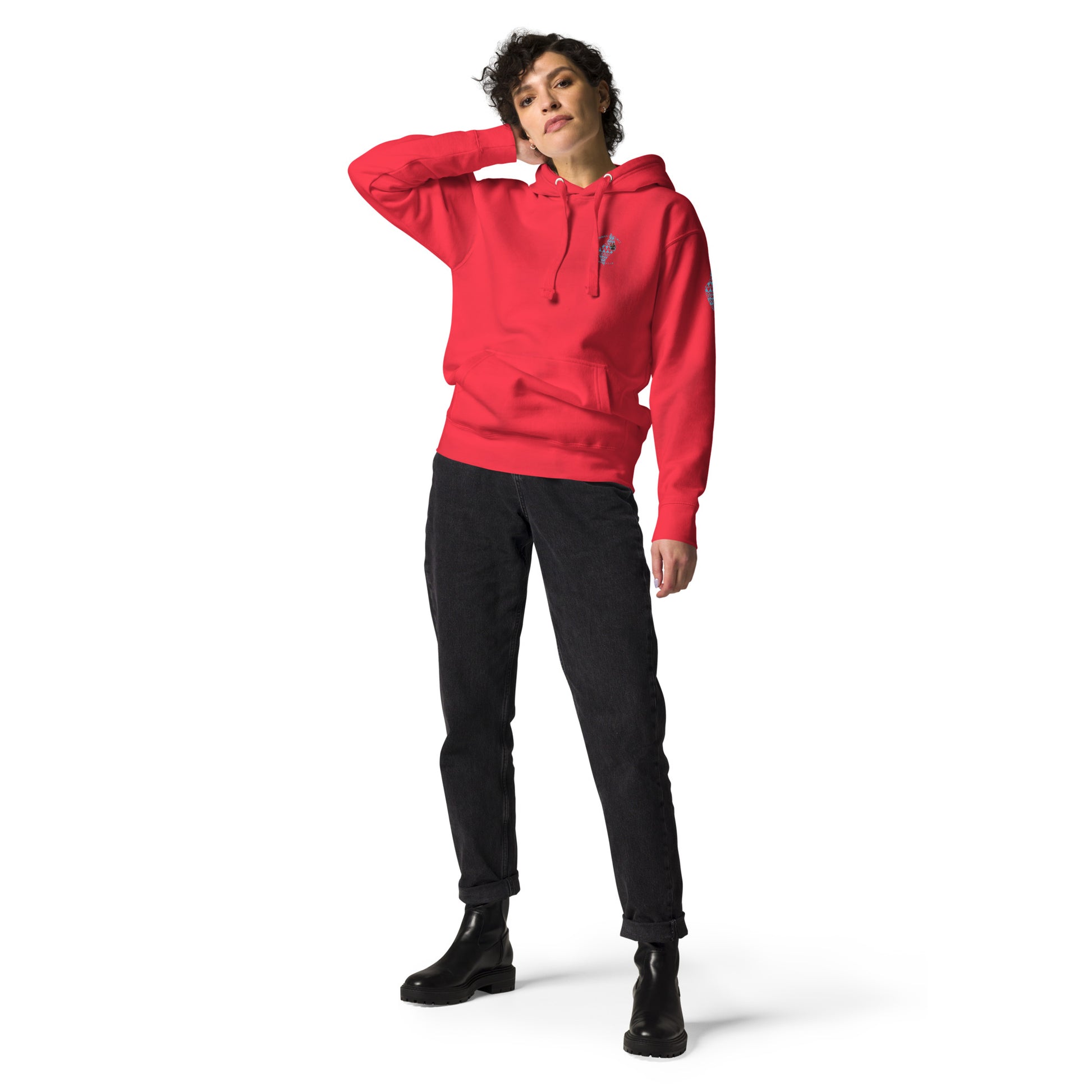 Kai pi'i Hoodie Pullover Hoodie Pa'akai & Kukui