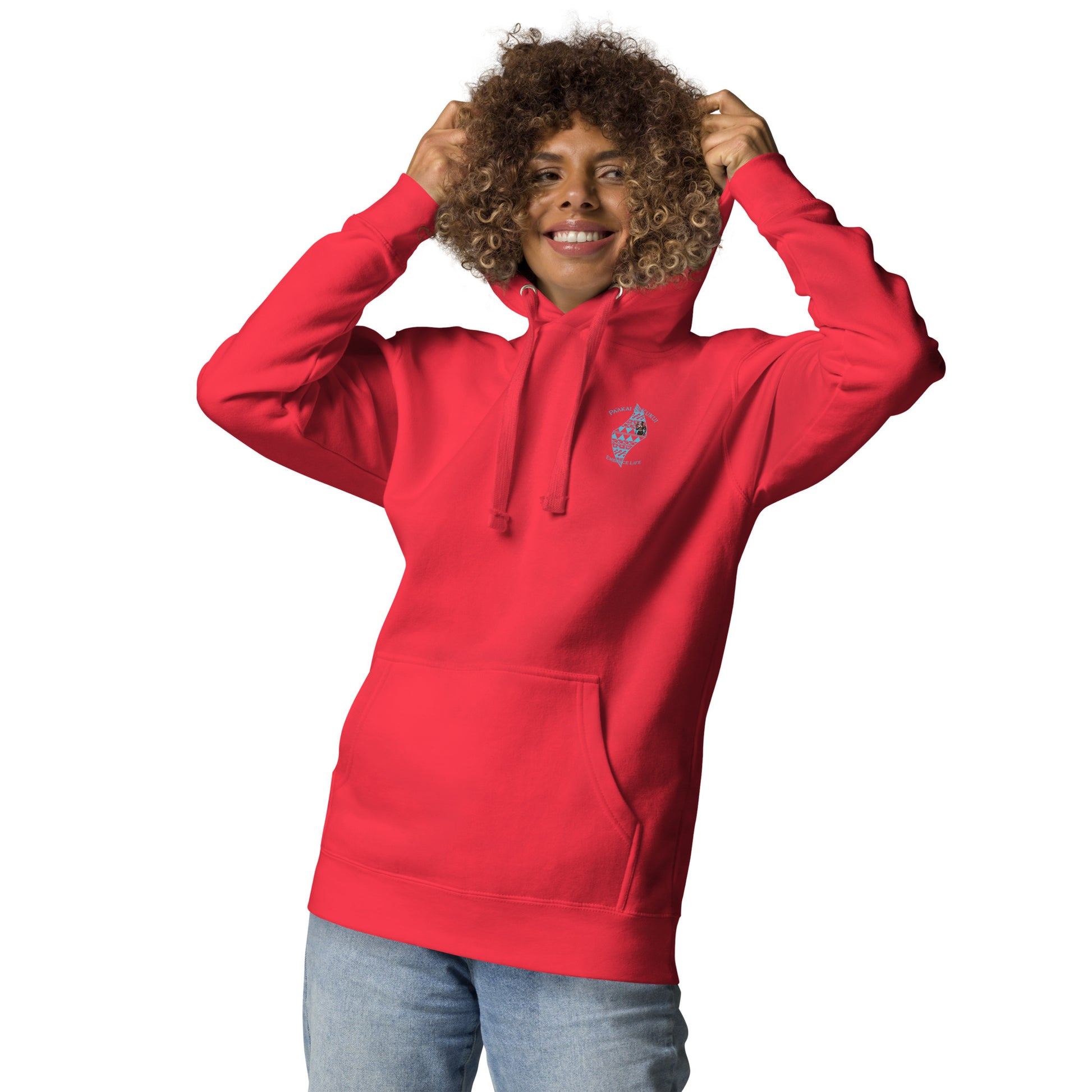 Kai pi'i Hoodie Pullover Hoodie Pa'akai & Kukui