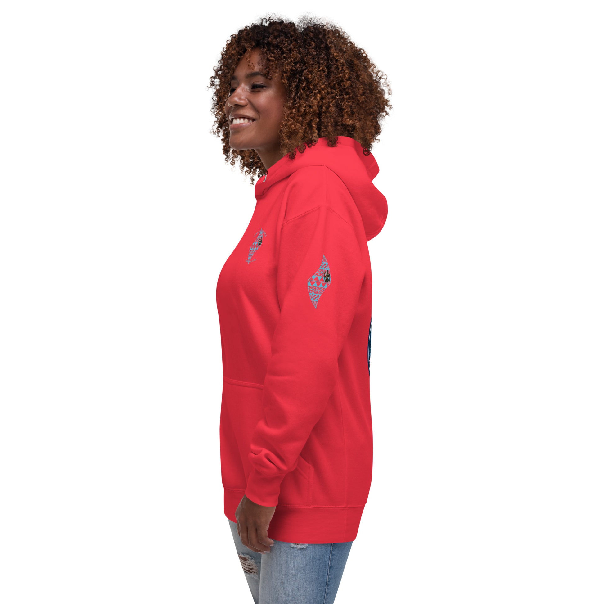 Kai pi'i Hoodie Pullover Hoodie Pa'akai & Kukui