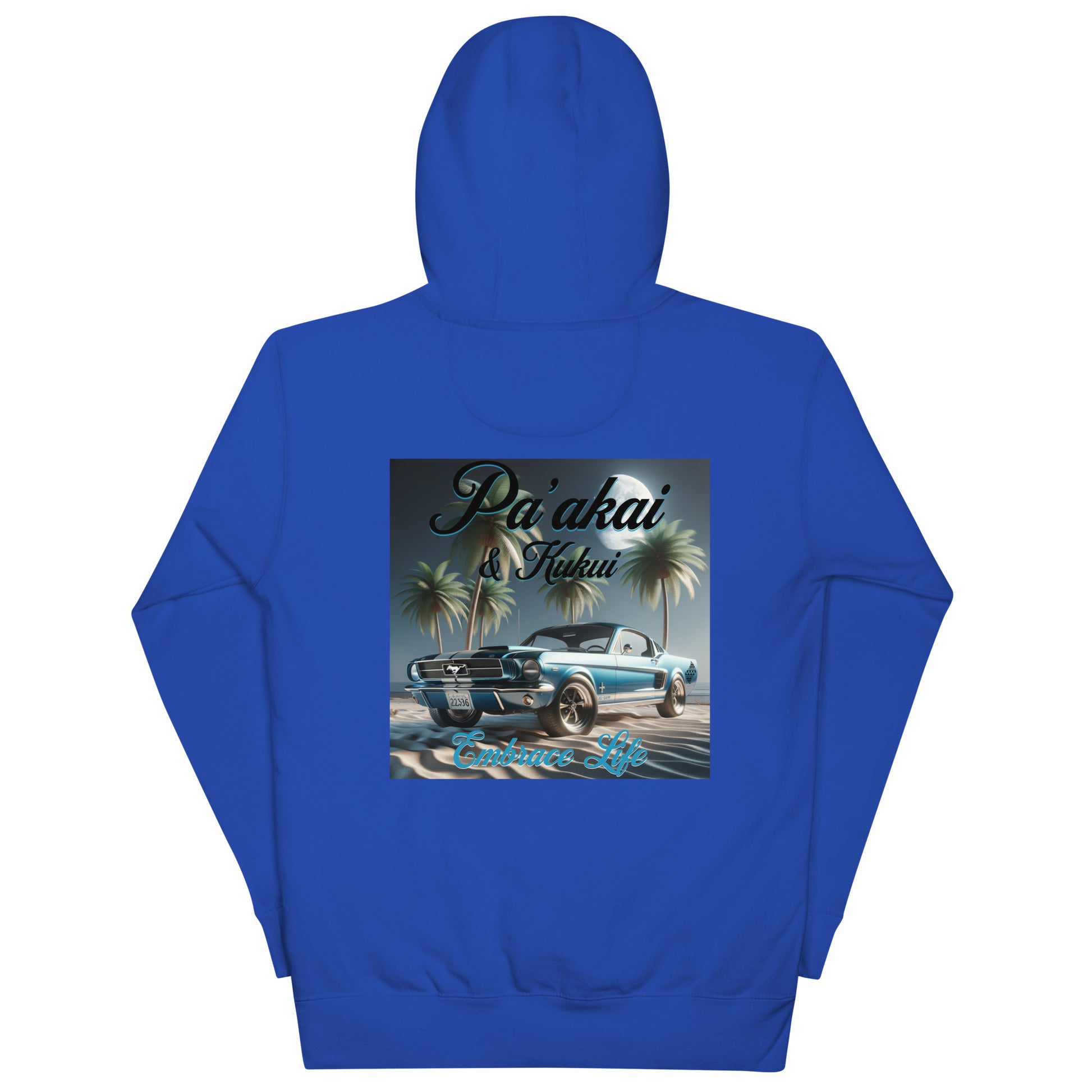 Mustang Hoodie Pullover Hoodie Pa'akai & Kukui