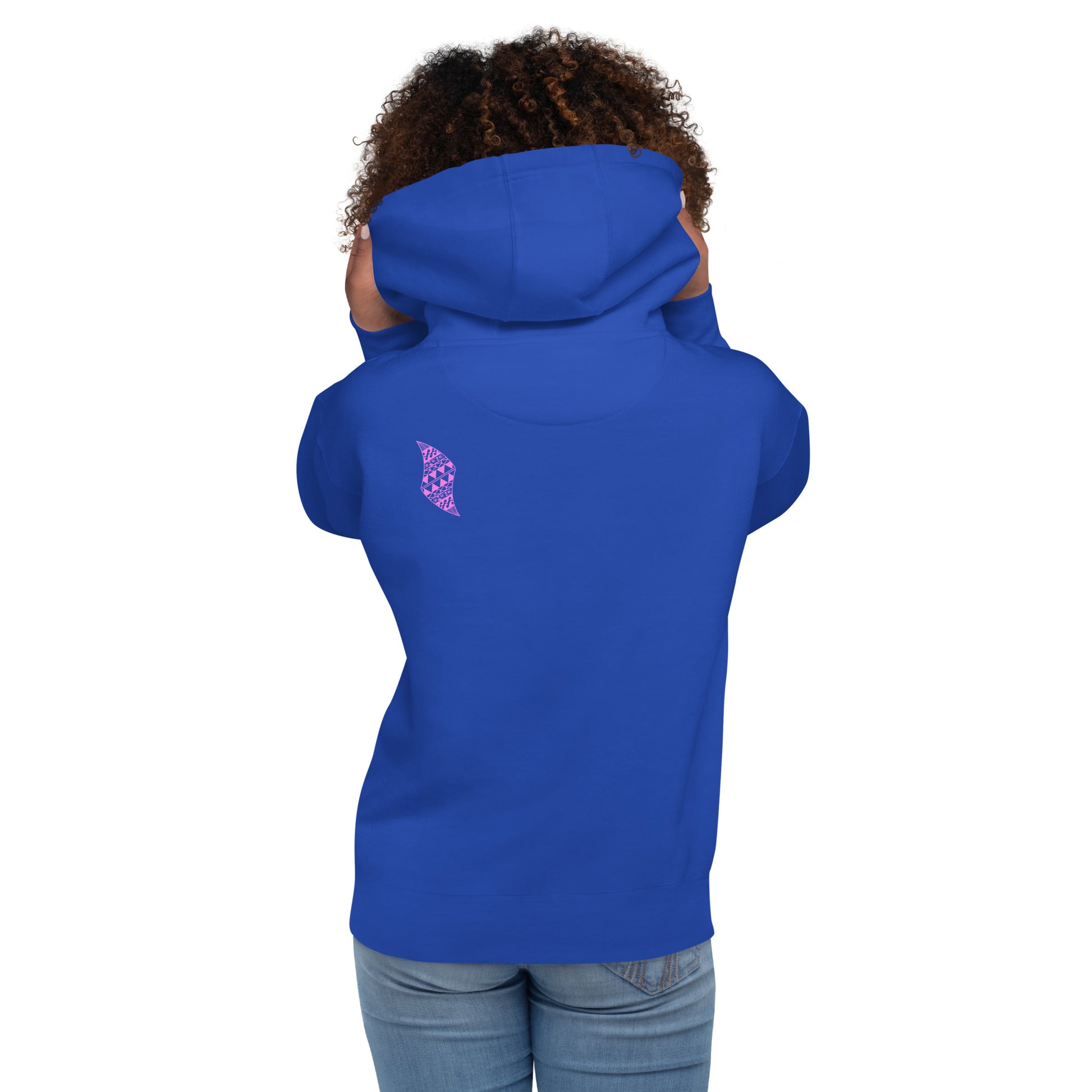 Ho'ōla (To Give Life, To Heal, To Revive) Women's Hoodie Pullover Hoodie Pa'akai & Kukui