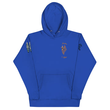 Aloha Spirit Hoodie Pullover Hoodie Pa'akai & Kukui Team Royal S