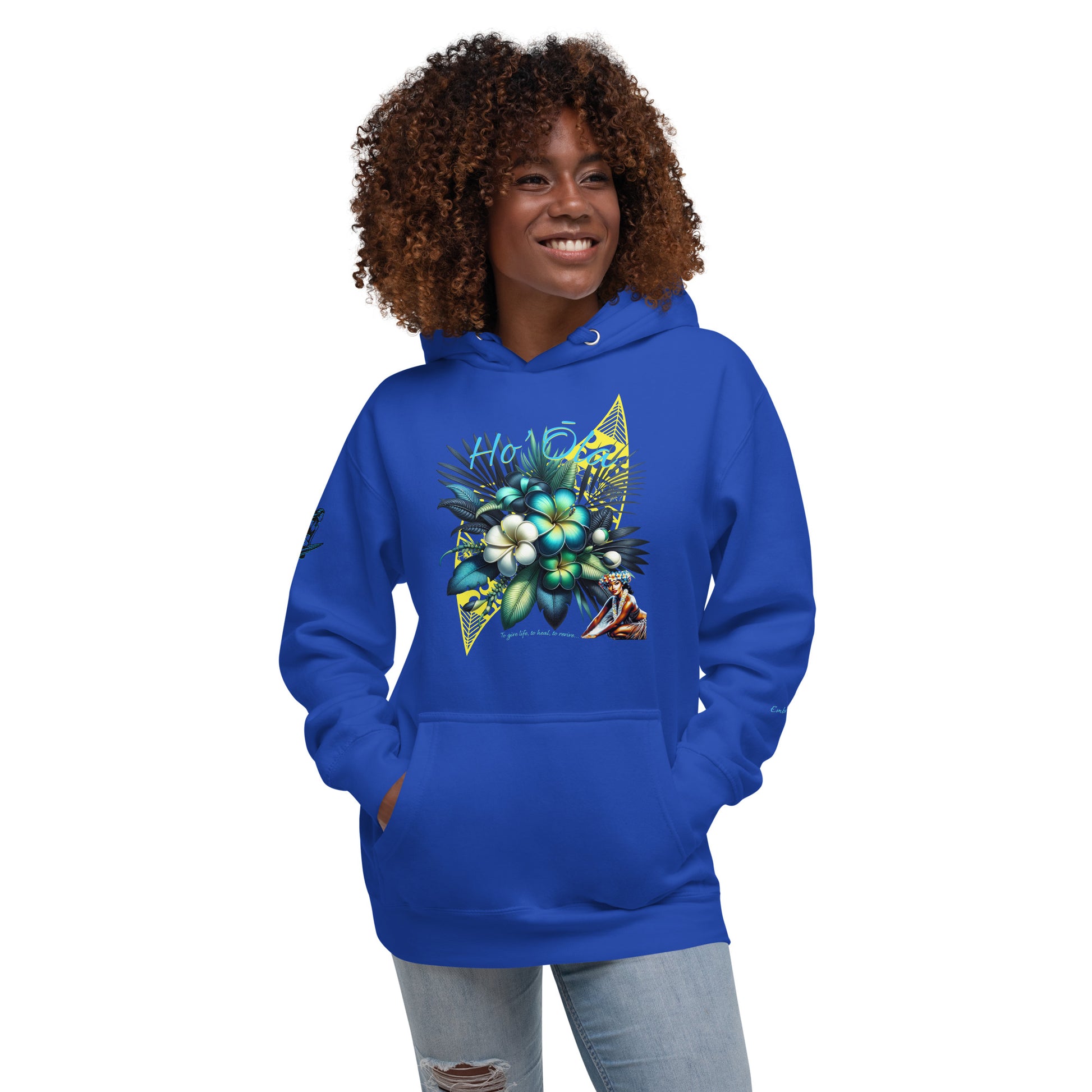 Kilipue Hoodie Pullover Hoodie Pa'akai & Kukui Team Royal S
