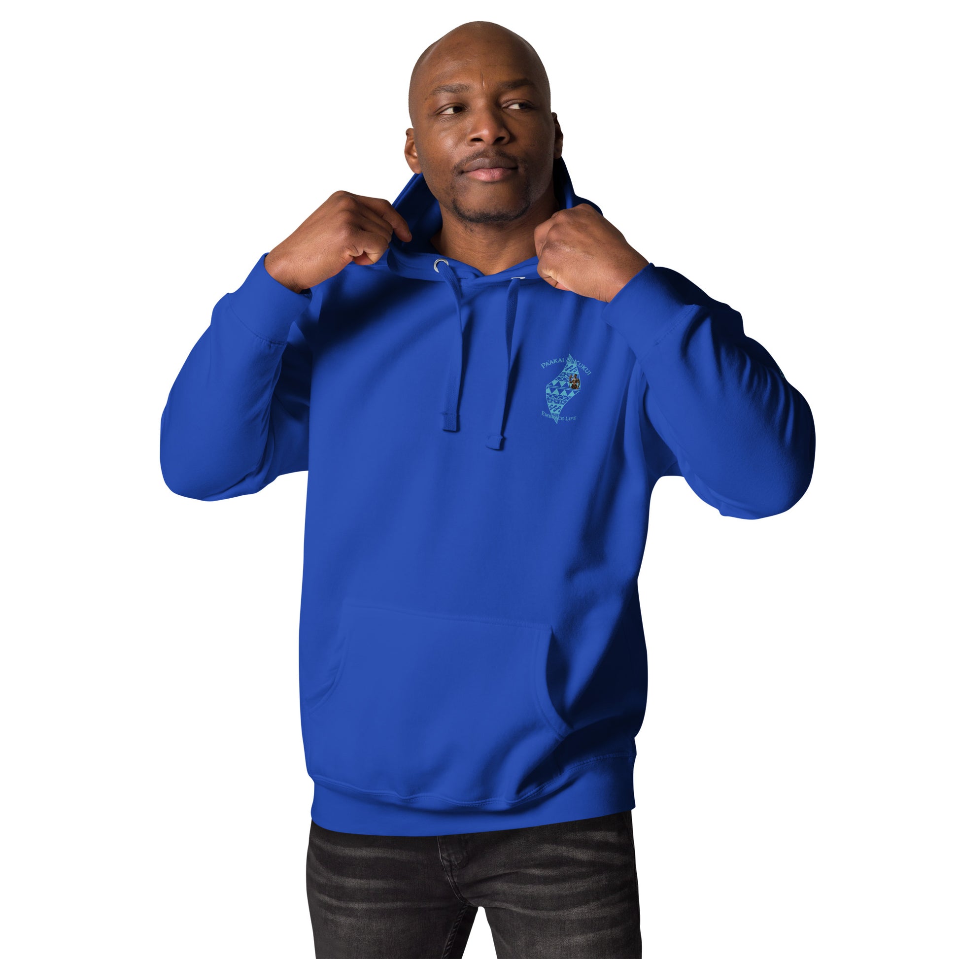 Kai pi'i Hoodie Pullover Hoodie Pa'akai & Kukui