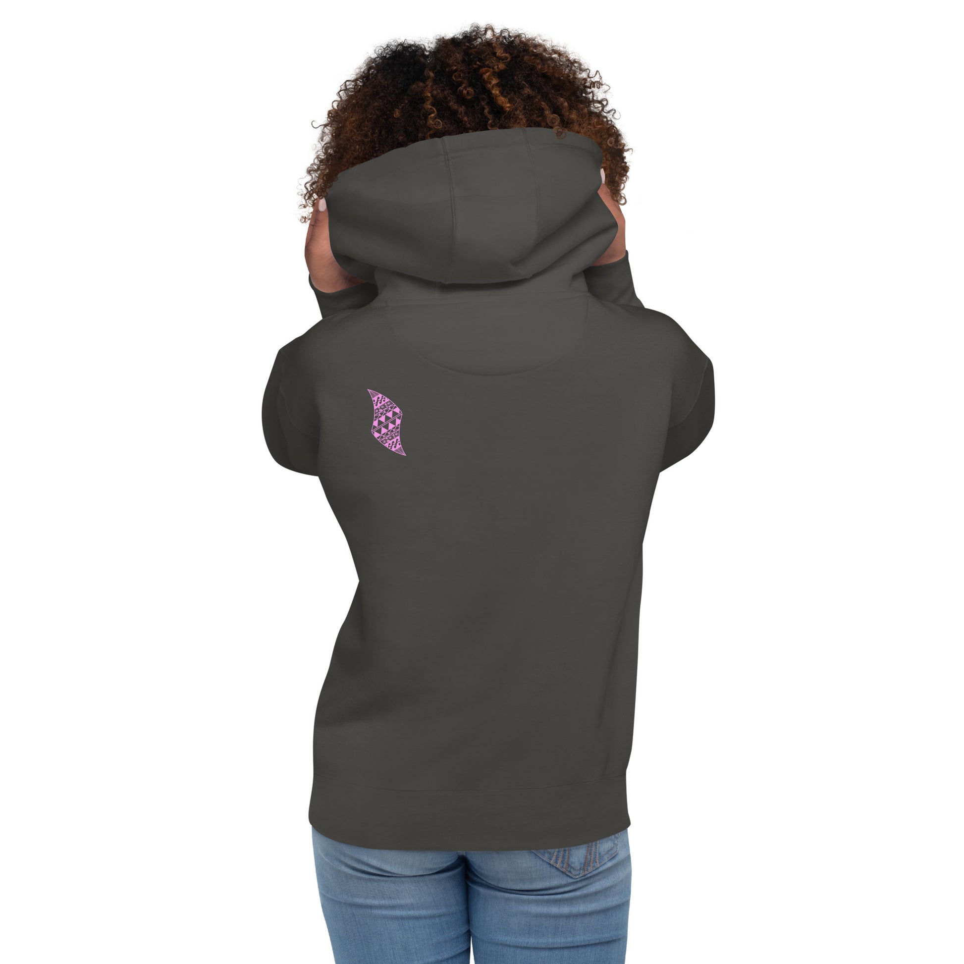 Ho'ōla (To Give Life, To Heal, To Revive) Women's Hoodie Pullover Hoodie Pa'akai & Kukui