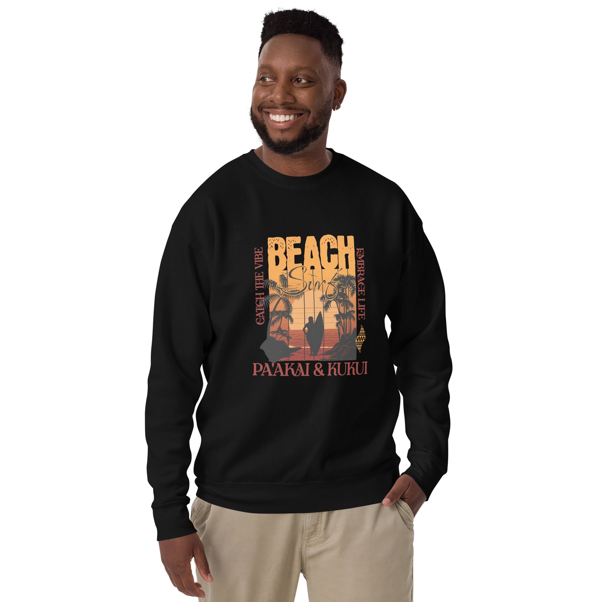 Paʻa ka ʻuhane Sweatshirt Sweatshirt Pa'akai & Kukui