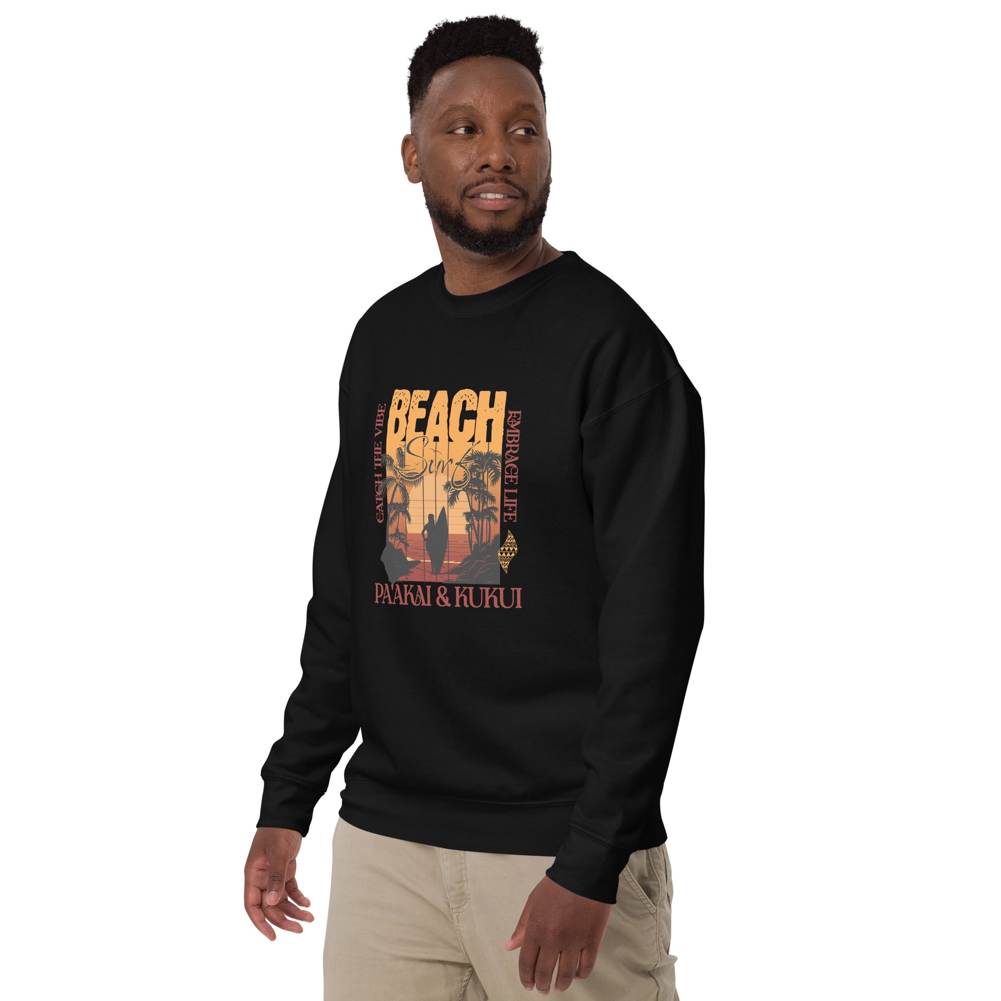 Paʻa ka ʻuhane Sweatshirt Sweatshirt Pa'akai & Kukui