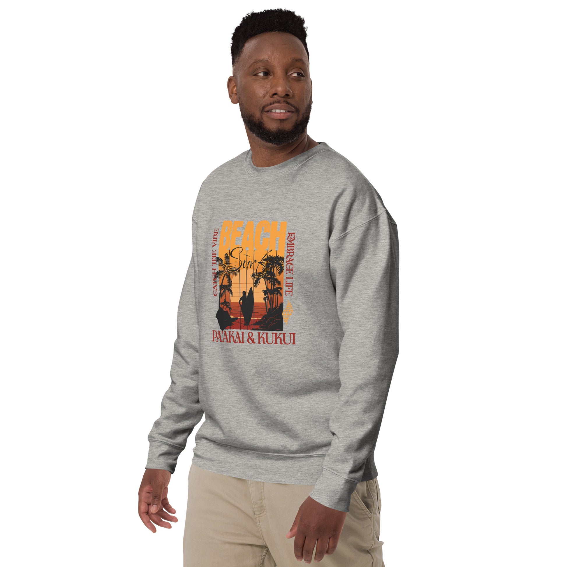Paʻa ka ʻuhane Sweatshirt Sweatshirt Pa'akai & Kukui