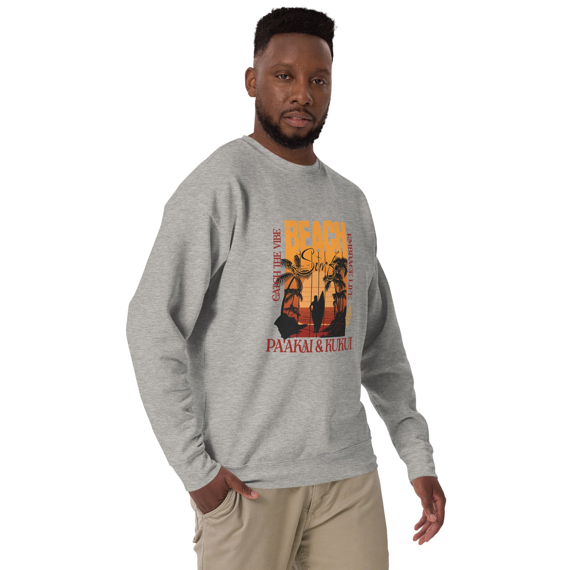 Paʻa ka ʻuhane Sweatshirt Sweatshirt Pa'akai & Kukui