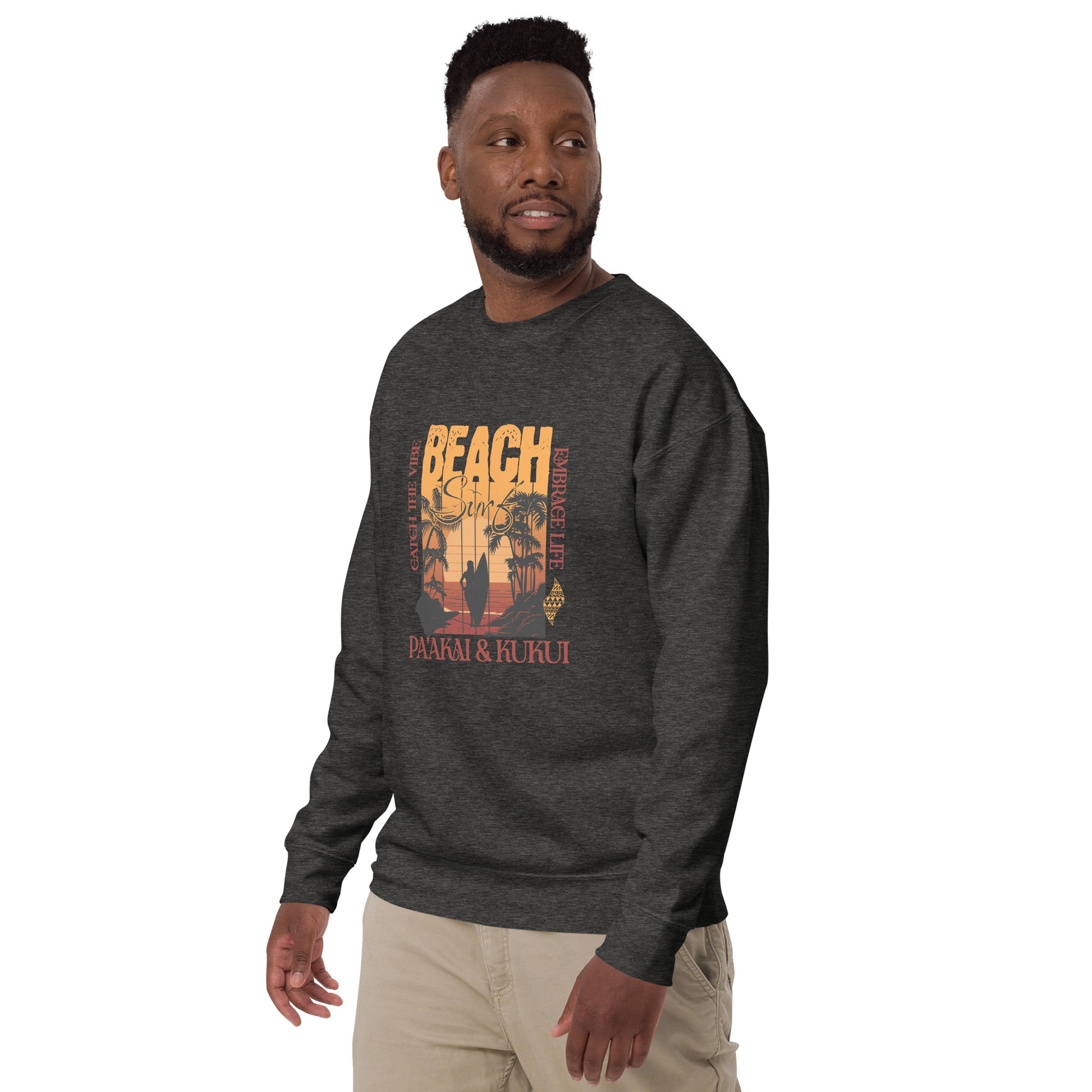 Paʻa ka ʻuhane Sweatshirt Sweatshirt Pa'akai & Kukui