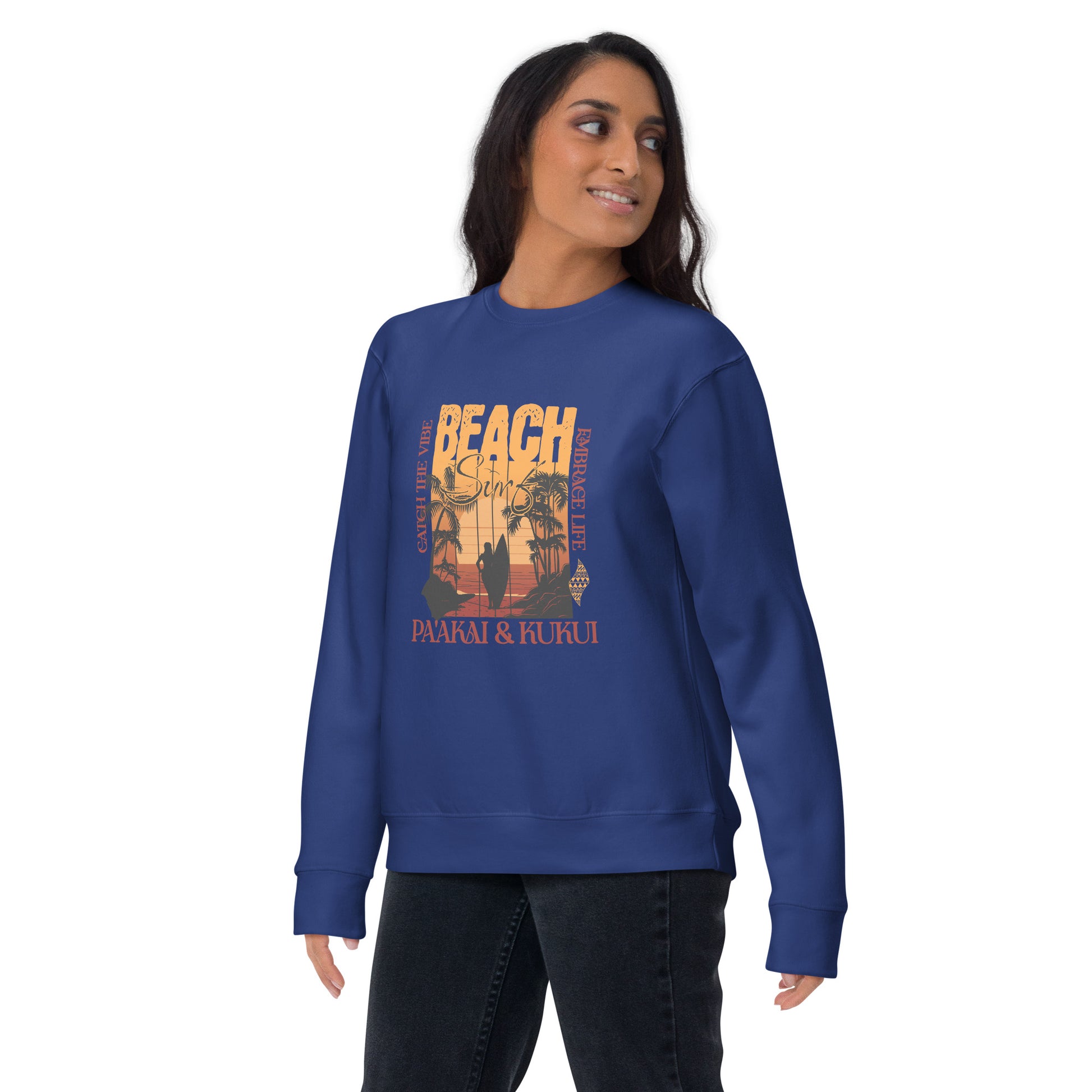 Paʻa ka ʻuhane Sweatshirt Sweatshirt Pa'akai & Kukui