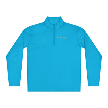 Tribal Sea Turtle - Lightweight quarter-zip pullover Windbreaker Pa'akai & Kukui Blue S