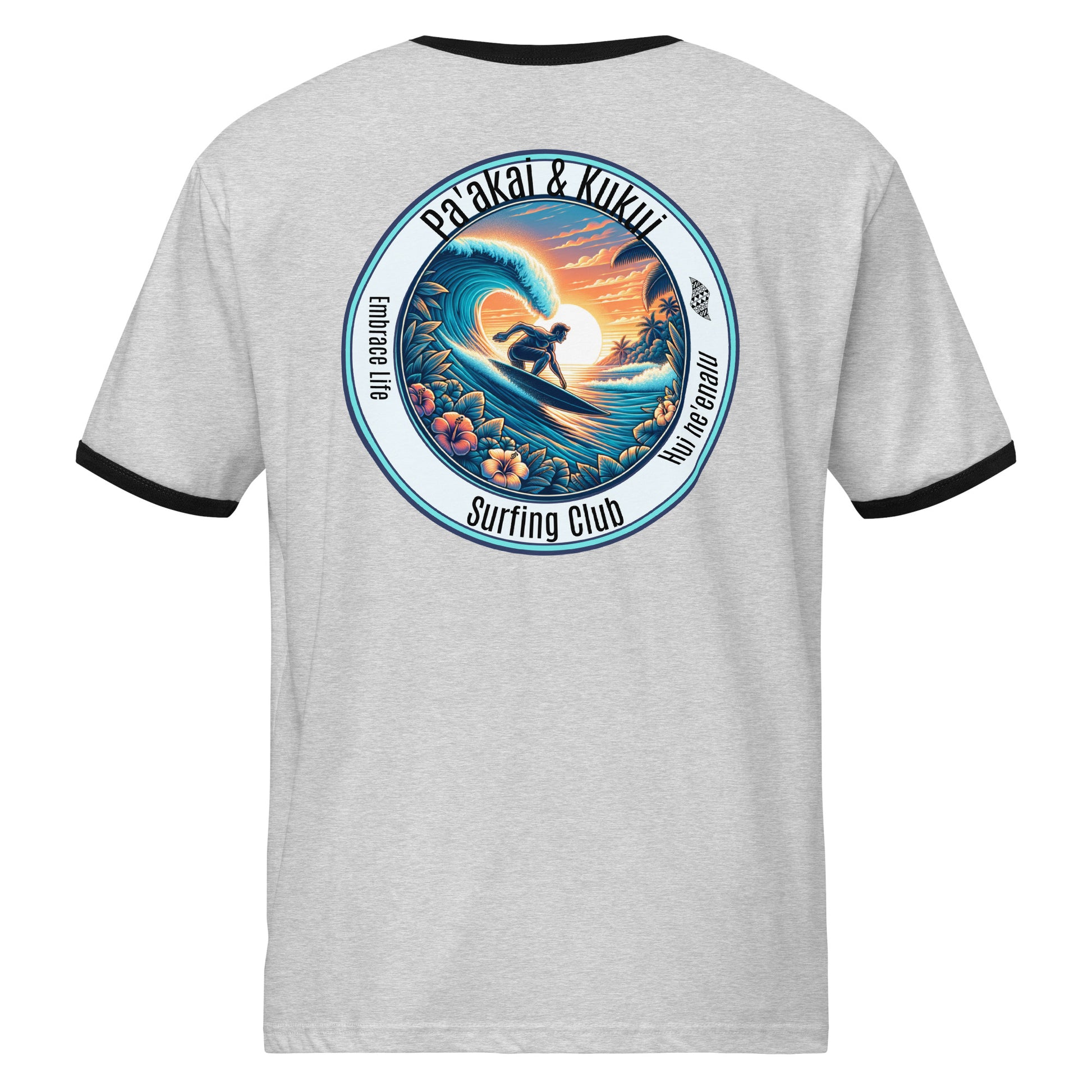 Hui He'enalu ringer t-shirt T-shirt Pa'akai & Kukui