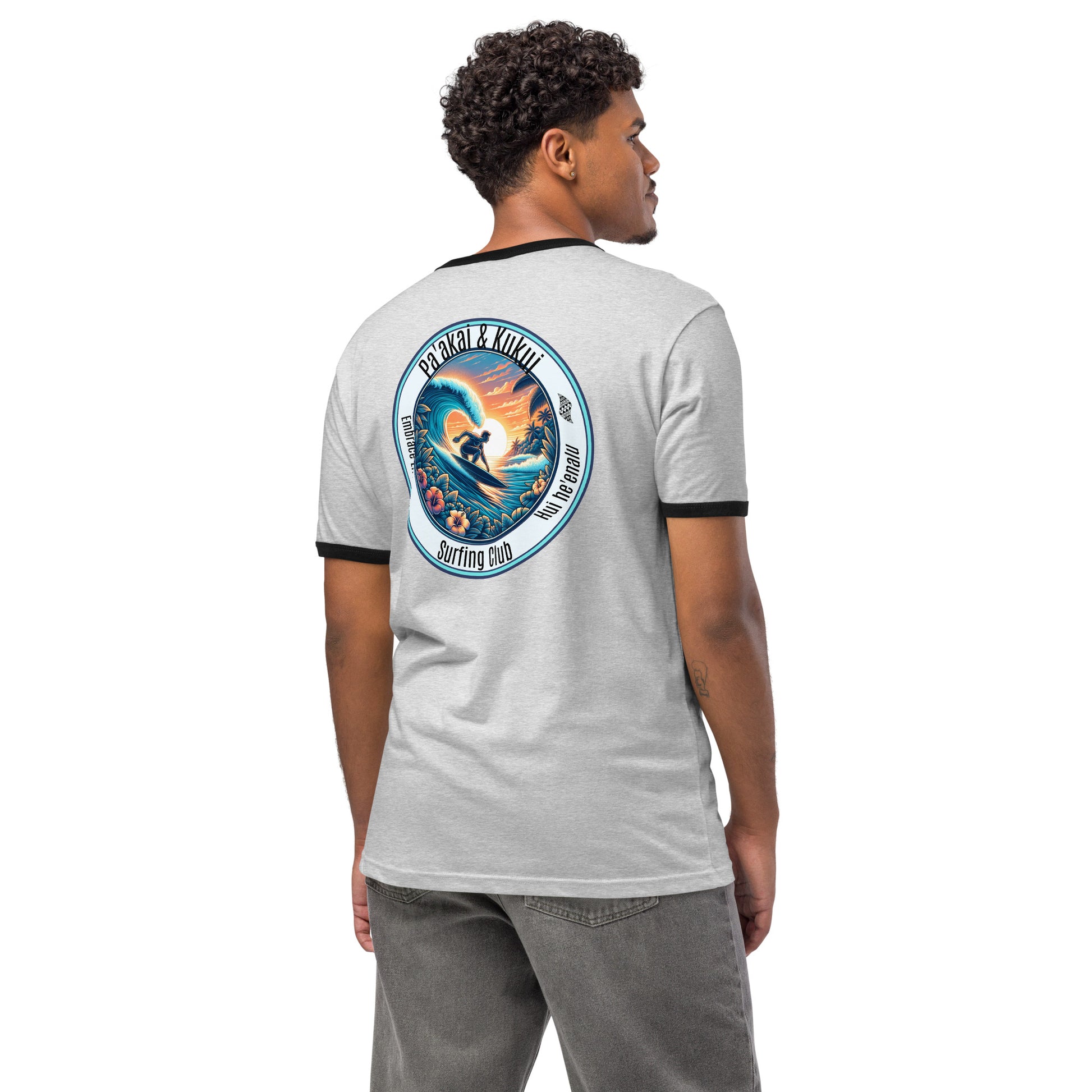 Hui He'enalu ringer t-shirt T-shirt Pa'akai & Kukui