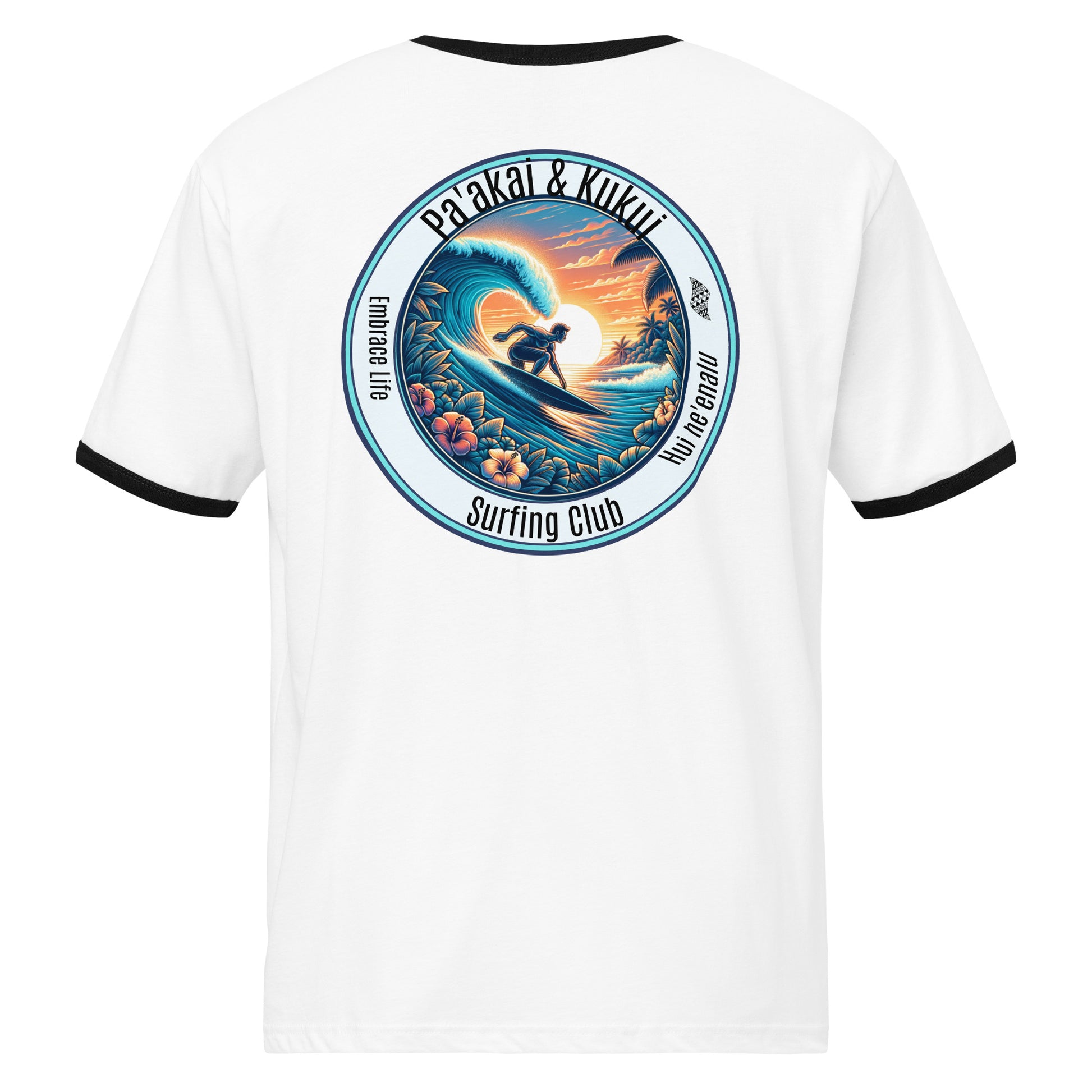 Hui He'enalu ringer t-shirt T-shirt Pa'akai & Kukui