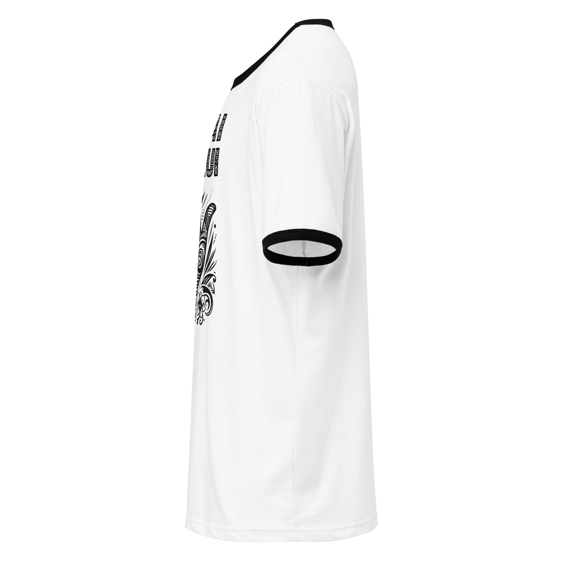 Tribal Shaka Ringer T-shirt T-shirt Pa'akai & Kukui