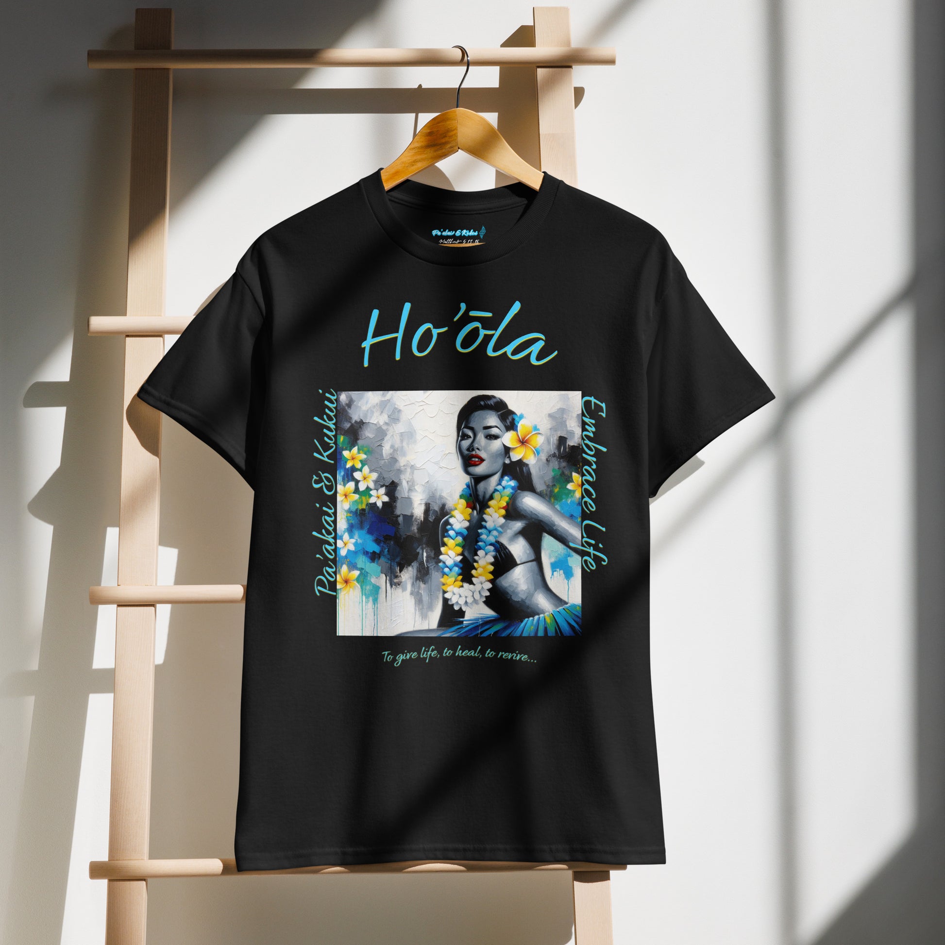 Aloha Wahine Hawai'i - DryBlend® T-Shirt T-shirt Pa'akai & Kukui