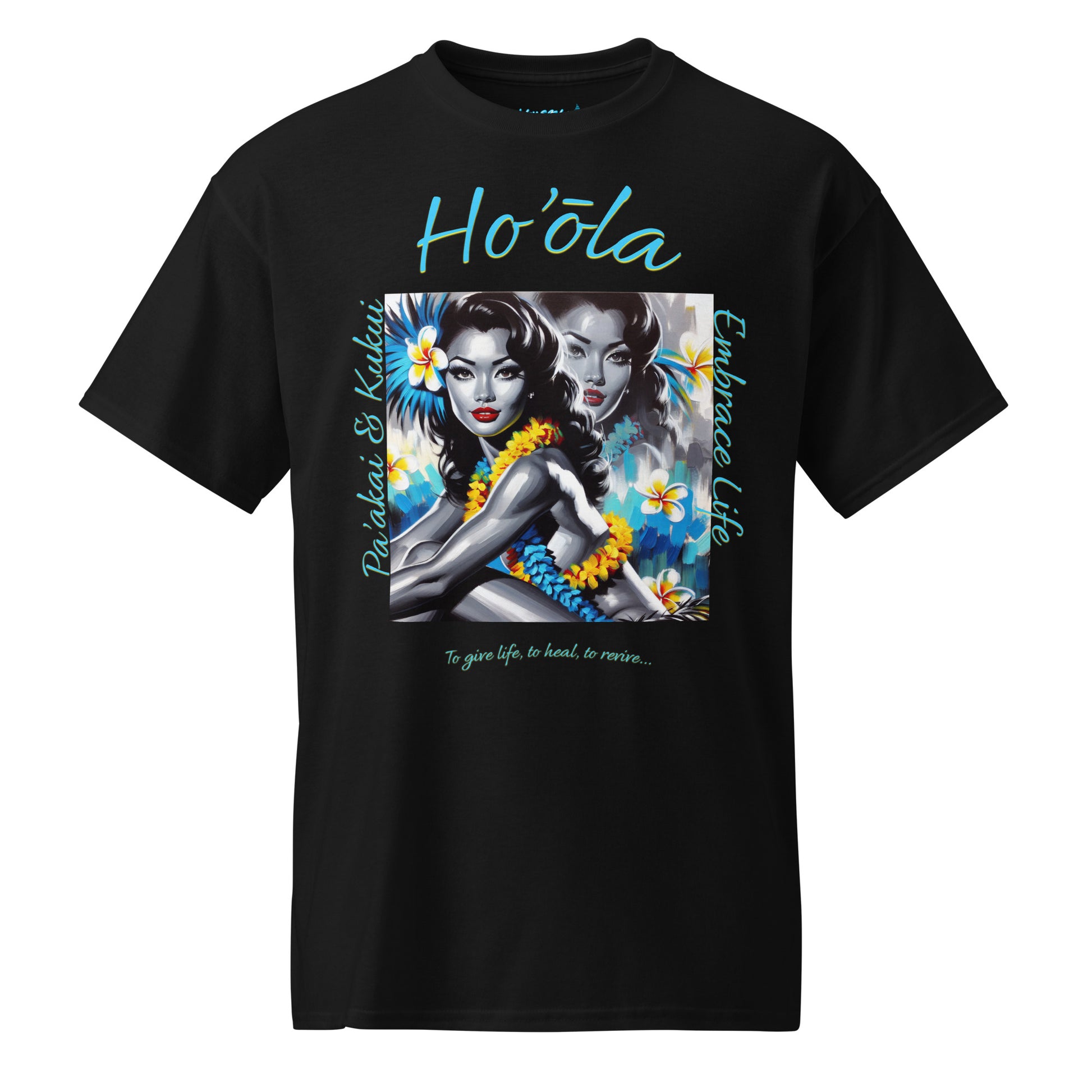 Aloha Wahine Hawai'i - DryBlend® T-Shirt T-shirt Pa'akai & Kukui