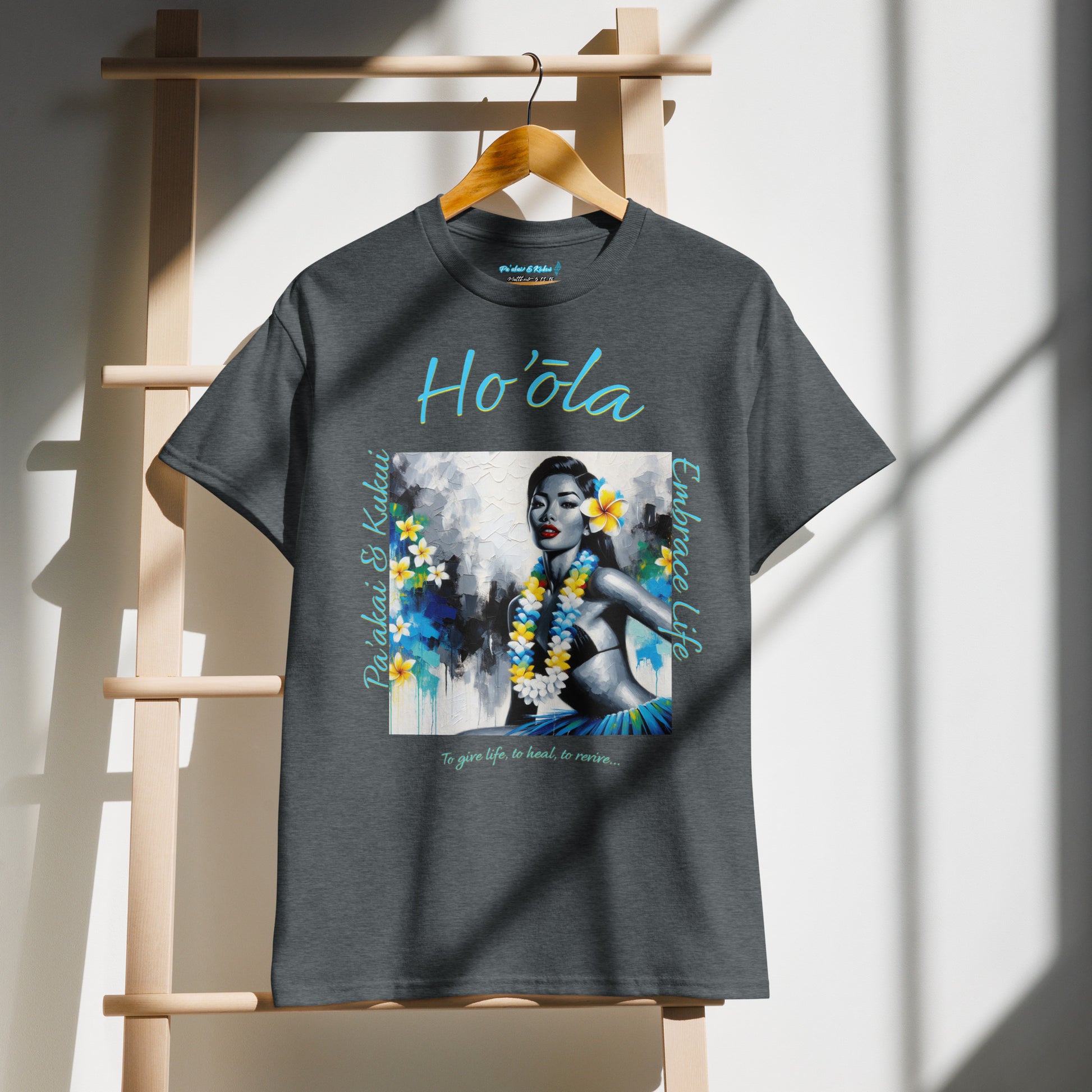 Aloha Wahine Hawai'i - DryBlend® T-Shirt T-shirt Pa'akai & Kukui