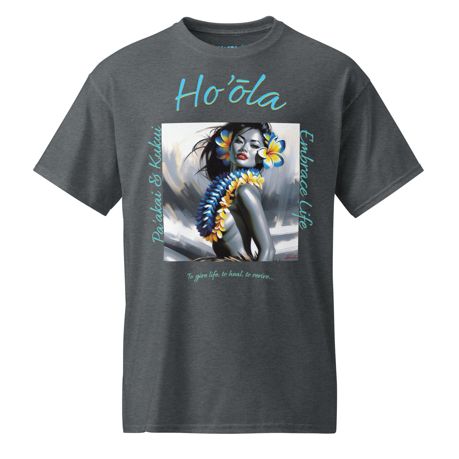 Aloha Wahine Hawai'i - DryBlend® T-Shirt T-shirt Pa'akai & Kukui
