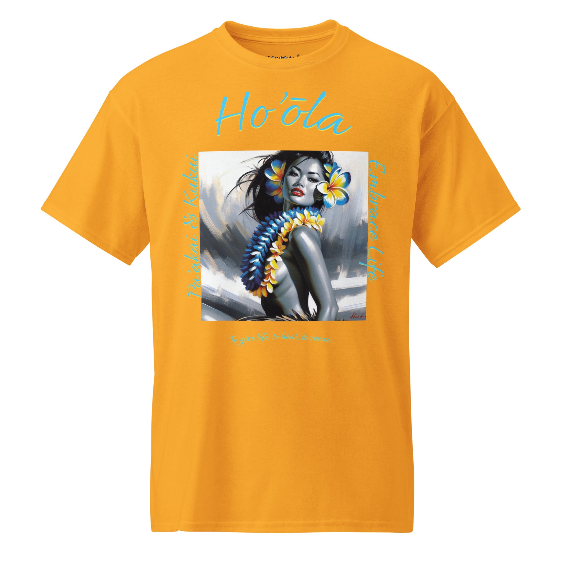 Aloha Wahine Hawai'i - DryBlend® T-Shirt T-shirt Pa'akai & Kukui