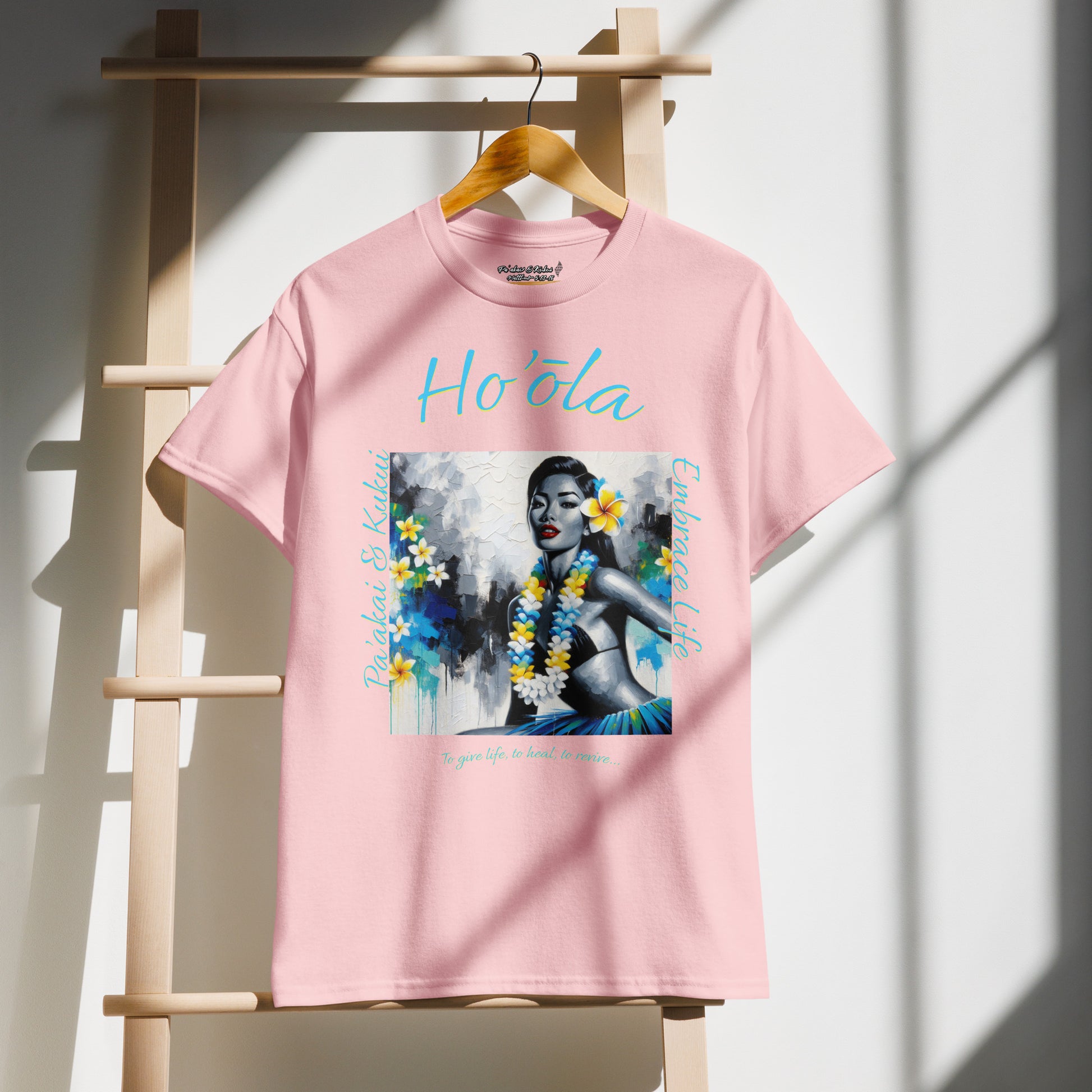 Aloha Wahine Hawai'i - DryBlend® T-Shirt T-shirt Pa'akai & Kukui
