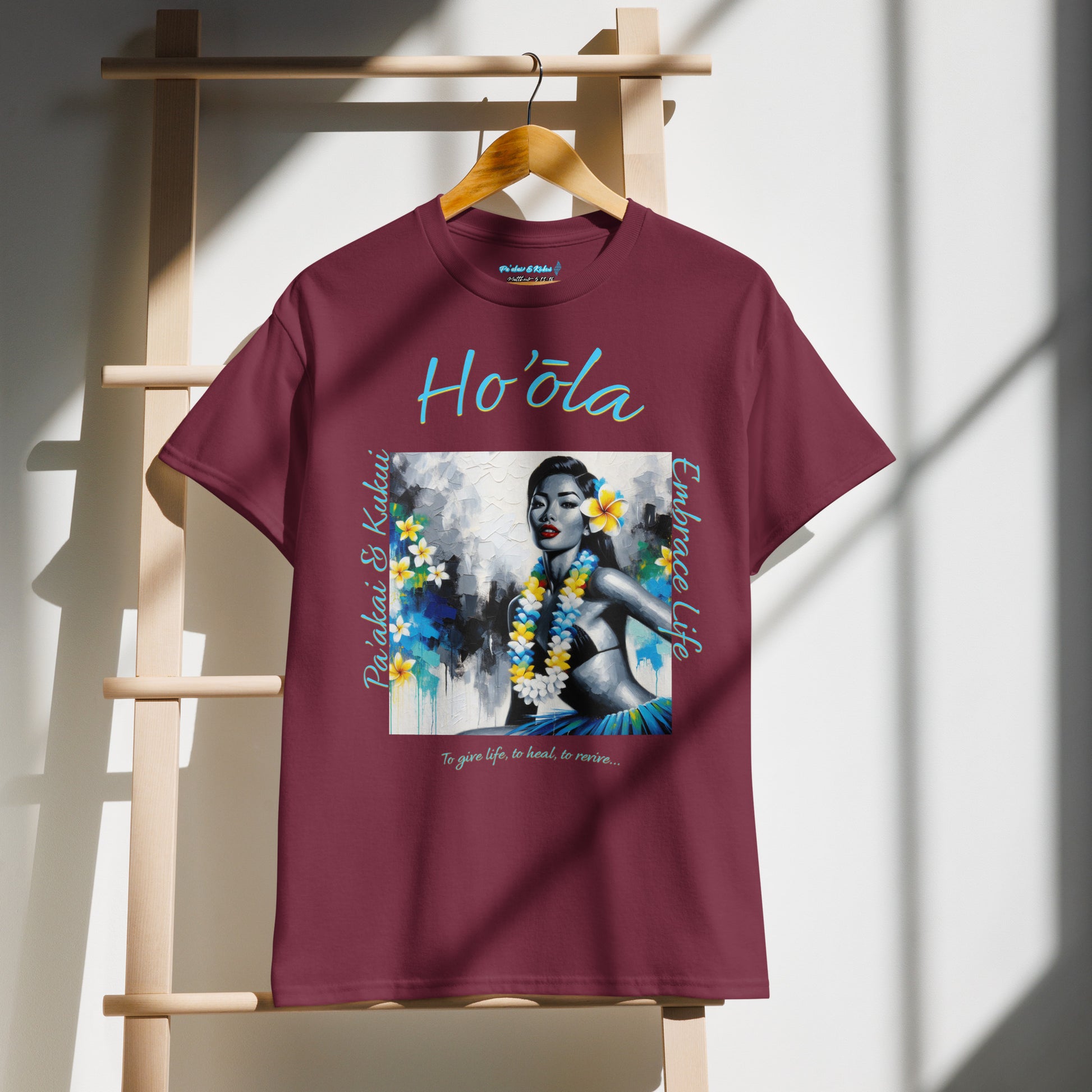 Aloha Wahine Hawai'i - DryBlend® T-Shirt T-shirt Pa'akai & Kukui