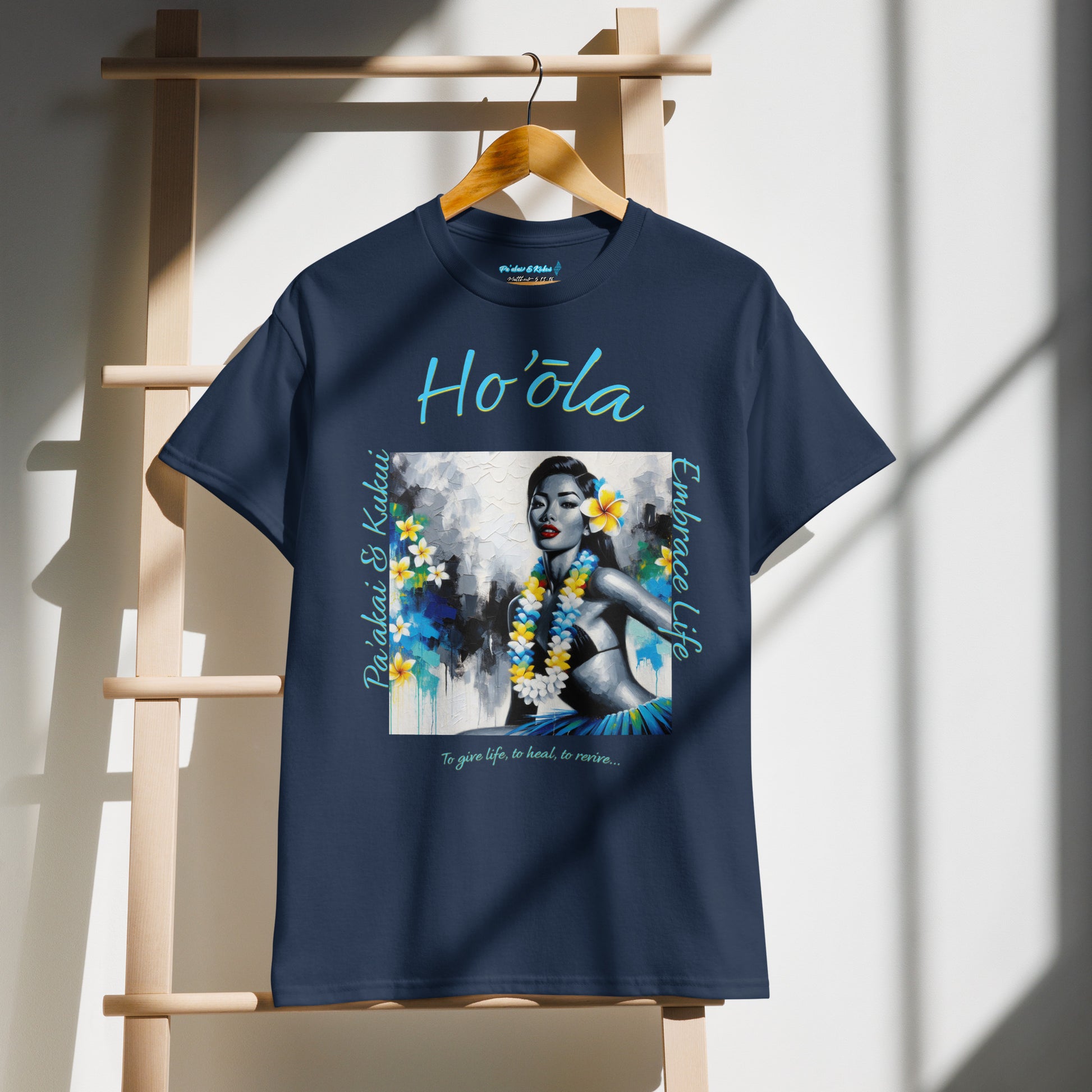 Aloha Wahine Hawai'i - DryBlend® T-Shirt T-shirt Pa'akai & Kukui