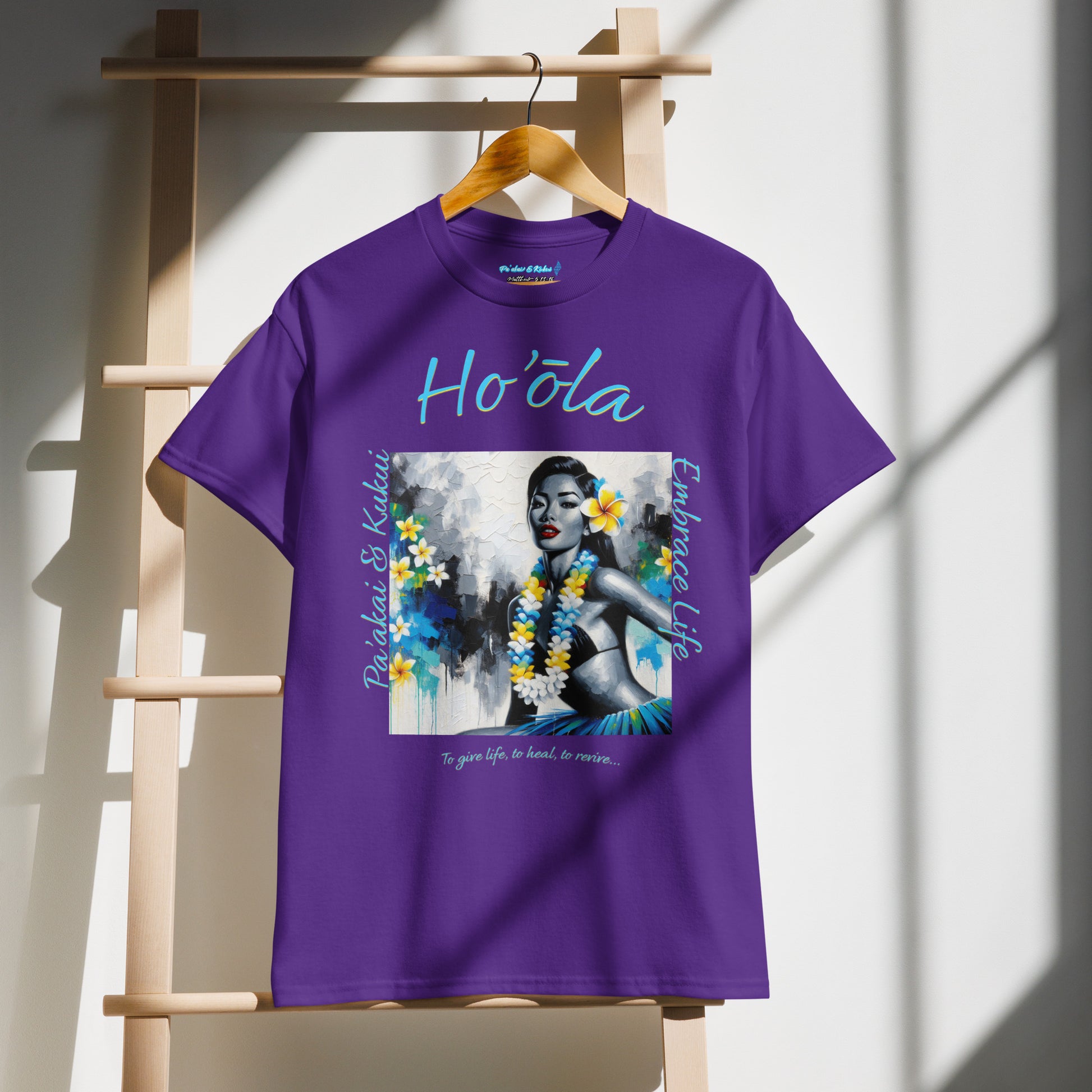 Aloha Wahine Hawai'i - DryBlend® T-Shirt T-shirt Pa'akai & Kukui