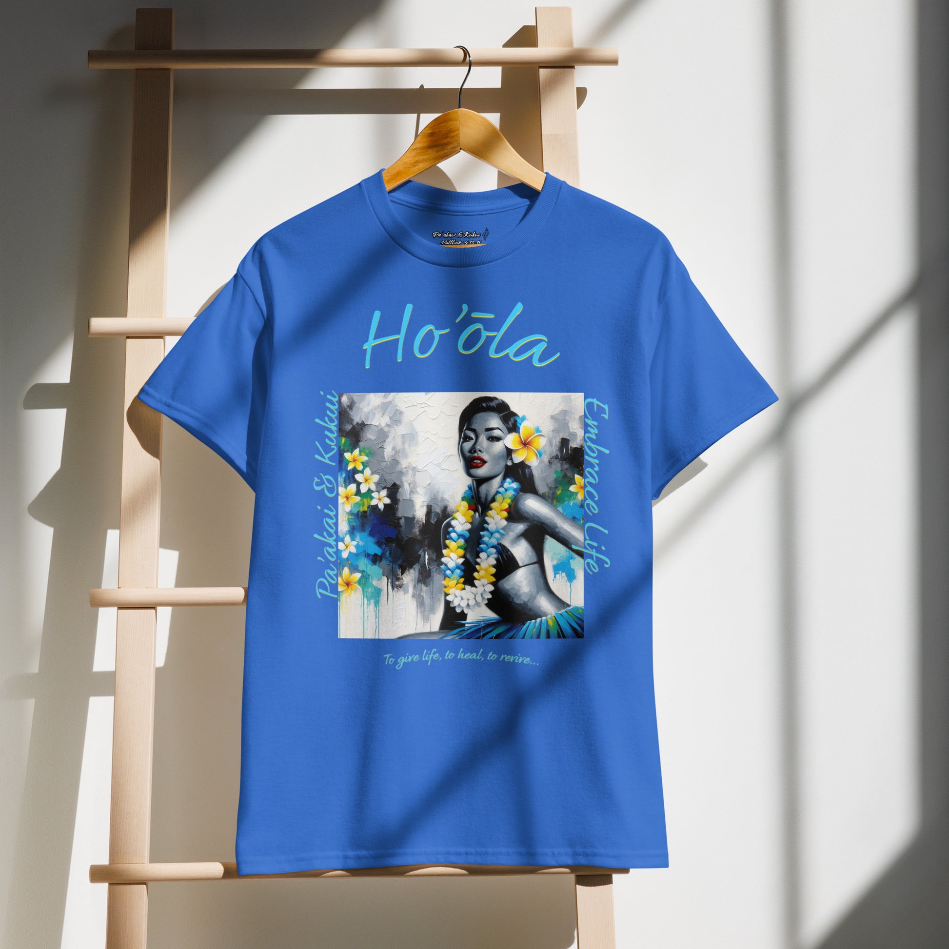 Aloha Wahine Hawai'i - DryBlend® T-Shirt T-shirt Pa'akai & Kukui