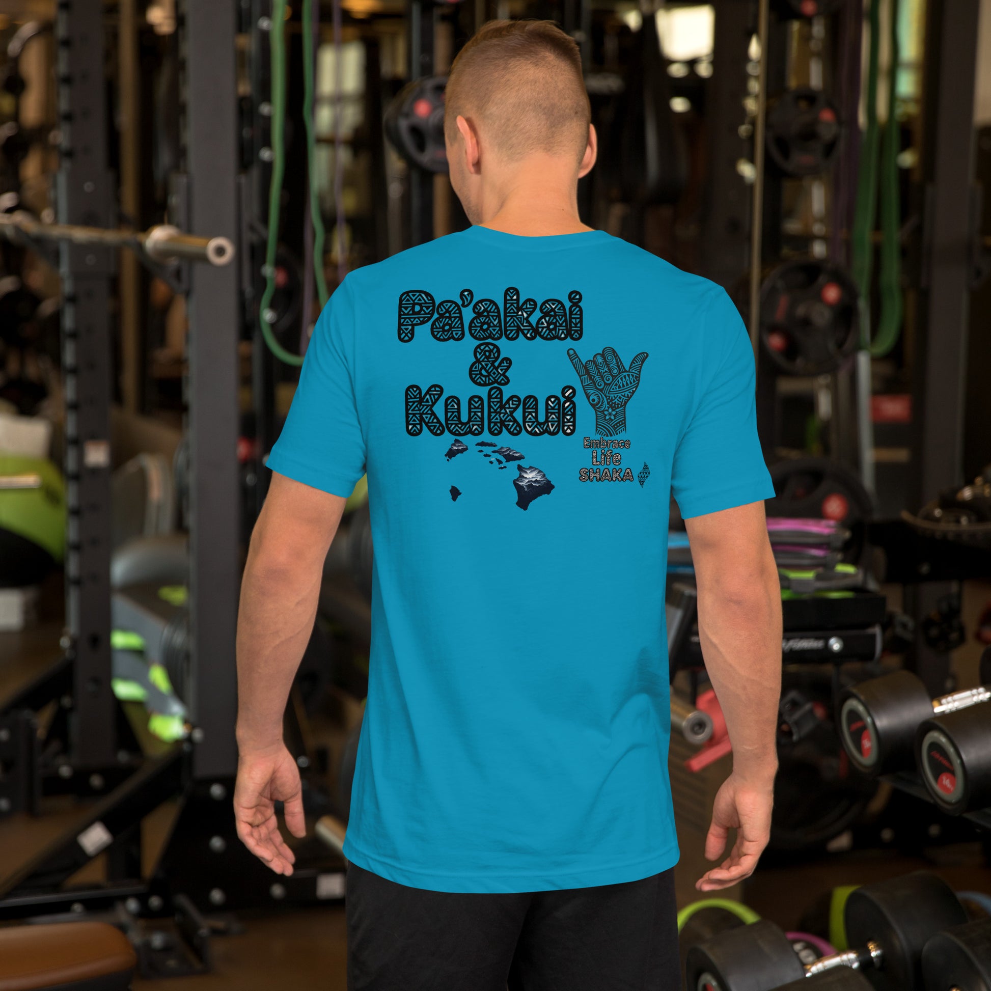 Embrace Life Shaka T-shirt T-shirt Pa'akai & Kukui
