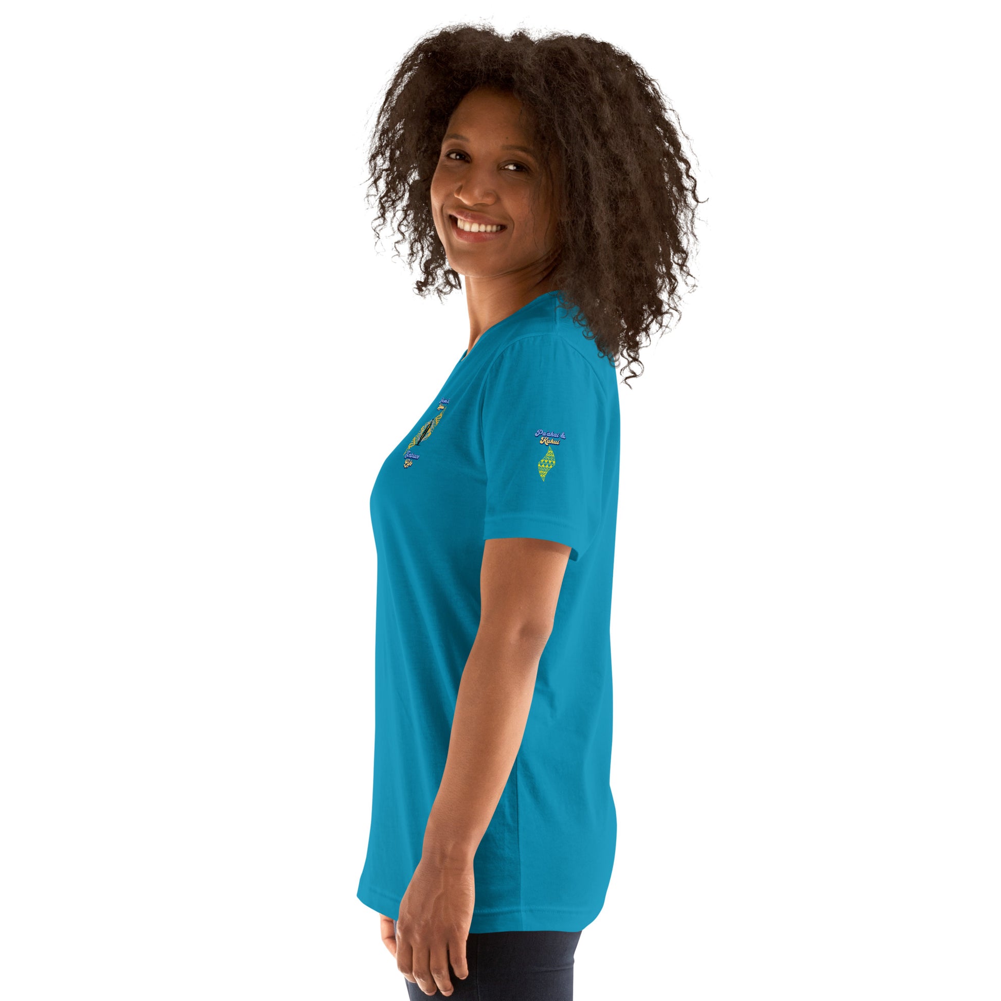 Mahalo Hawaiian Graphic T-Shirt — Aloha Streetwear Gratitude Tee T-shirt Pa'akai & Kukui