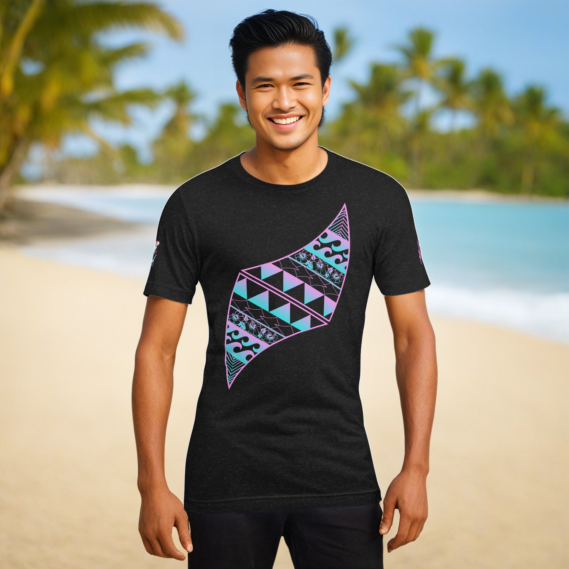 Pa'akai & Kukui Logo t-shirt T-shirt Pa'akai & Kukui Black Heather S